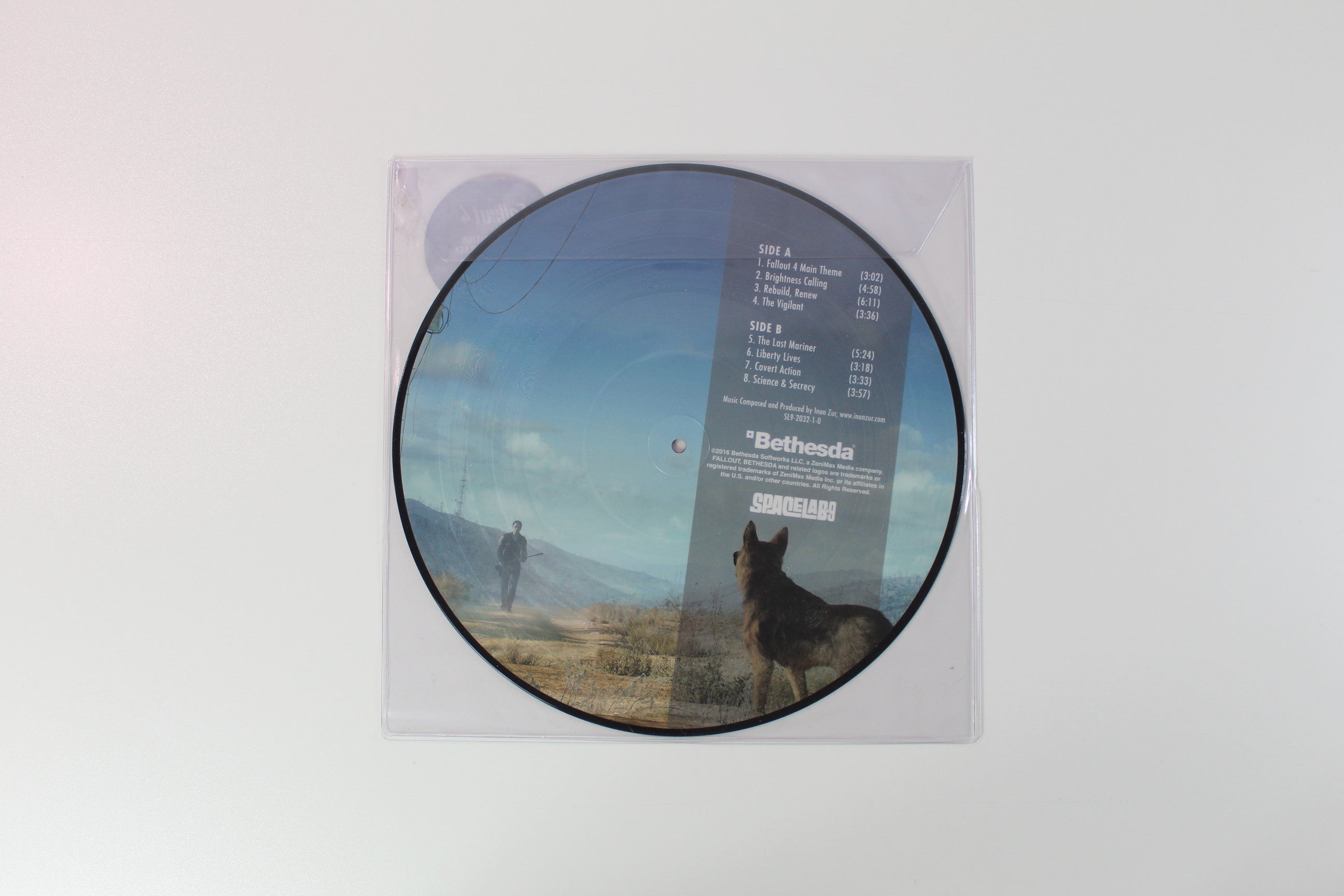 Inon Zur - Fallout 4  (Special Edition Vinyl Soundtrack) Picture Disc on Spacelab(