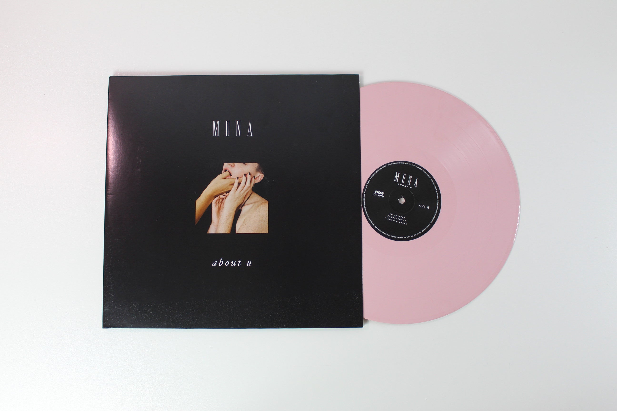 Muna - About U on RCA Pink Vinyl Reissue