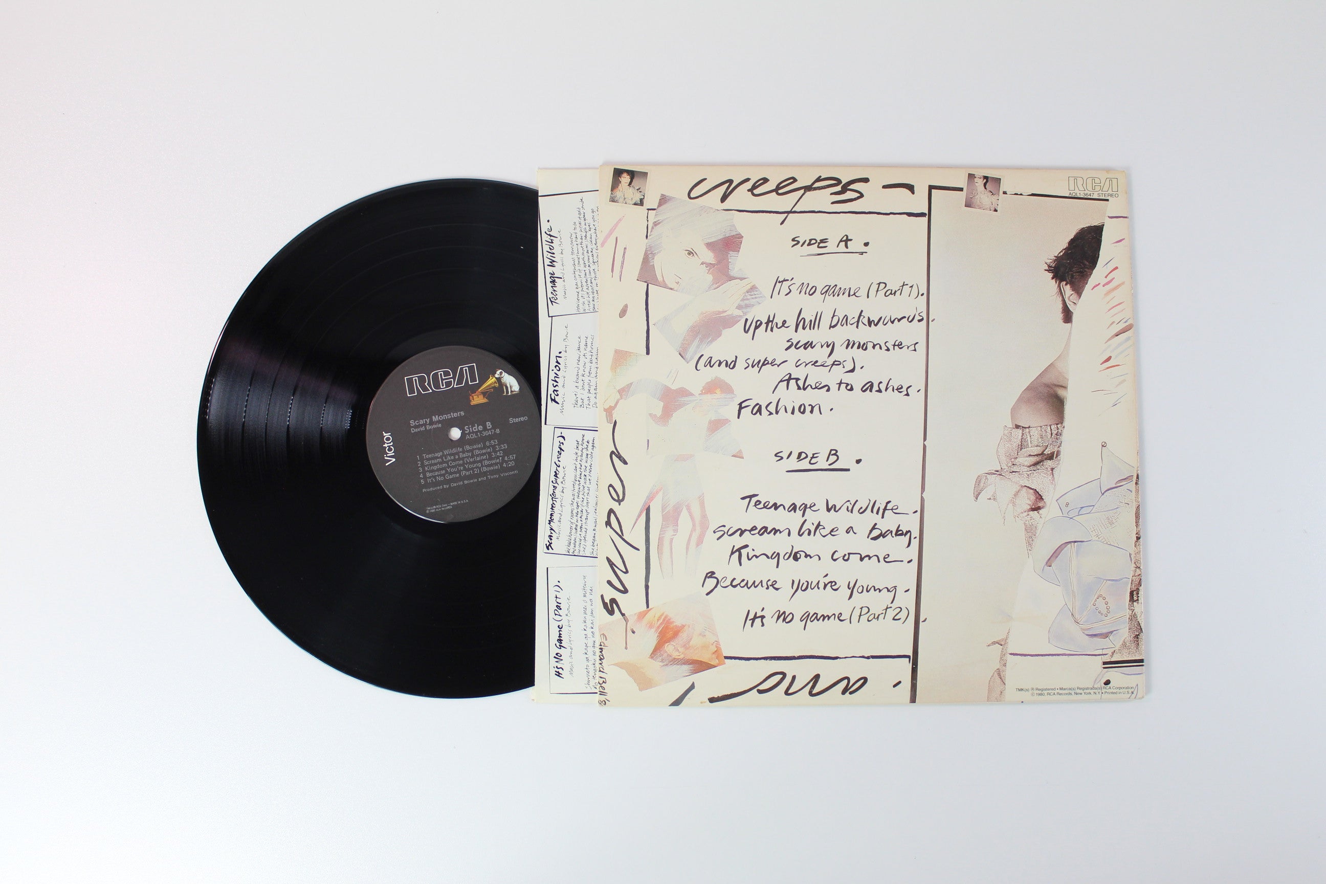 David Bowie - Scary Monsters on RCA