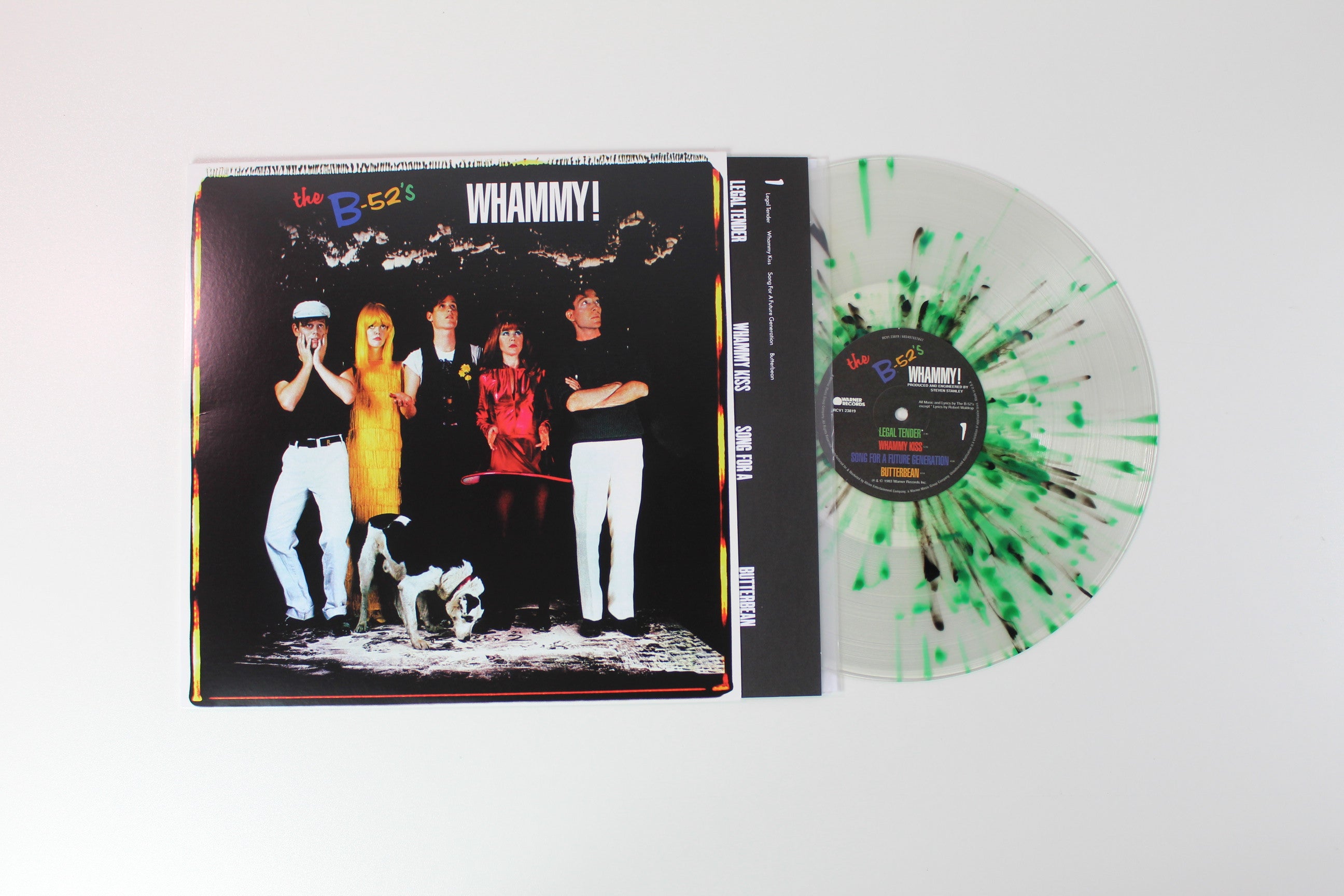 The B-52's - Whammy! on Warner Records Ltd 40th Anniversary Splatter Vinyl Reissue