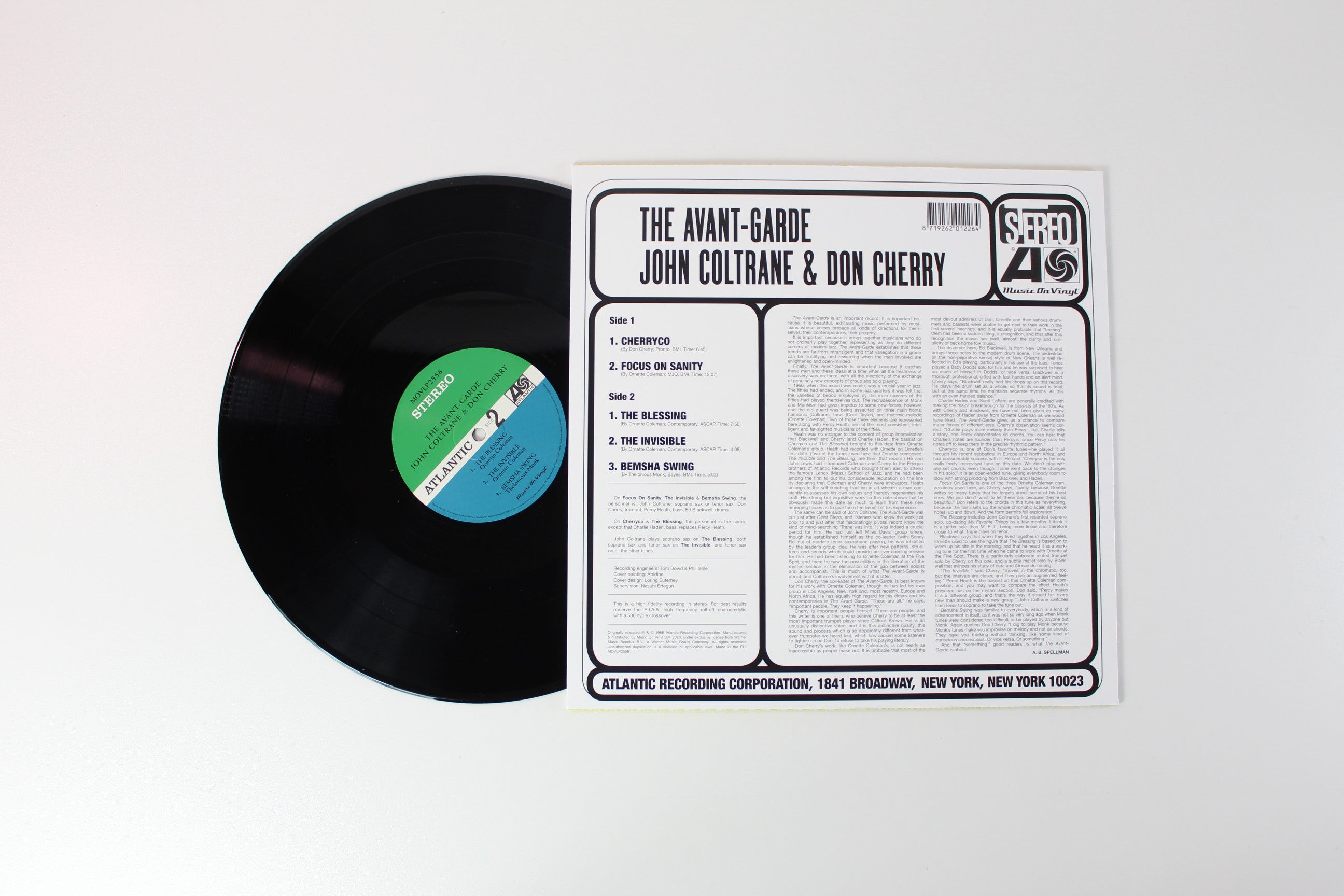 John Coltrane - The Avant-Garde on Music on Vinyl 180 Gram Reissue