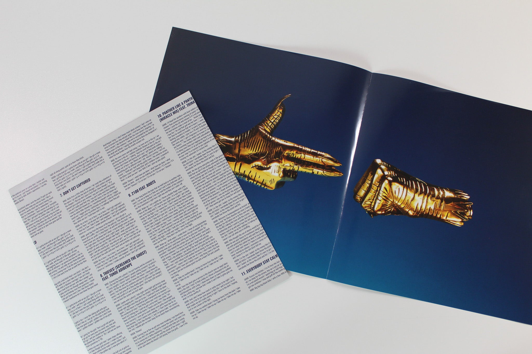 Run The Jewels - Run The Jewels 3 on Seeker Music Ltd Yellow & Black Smoke Reissue