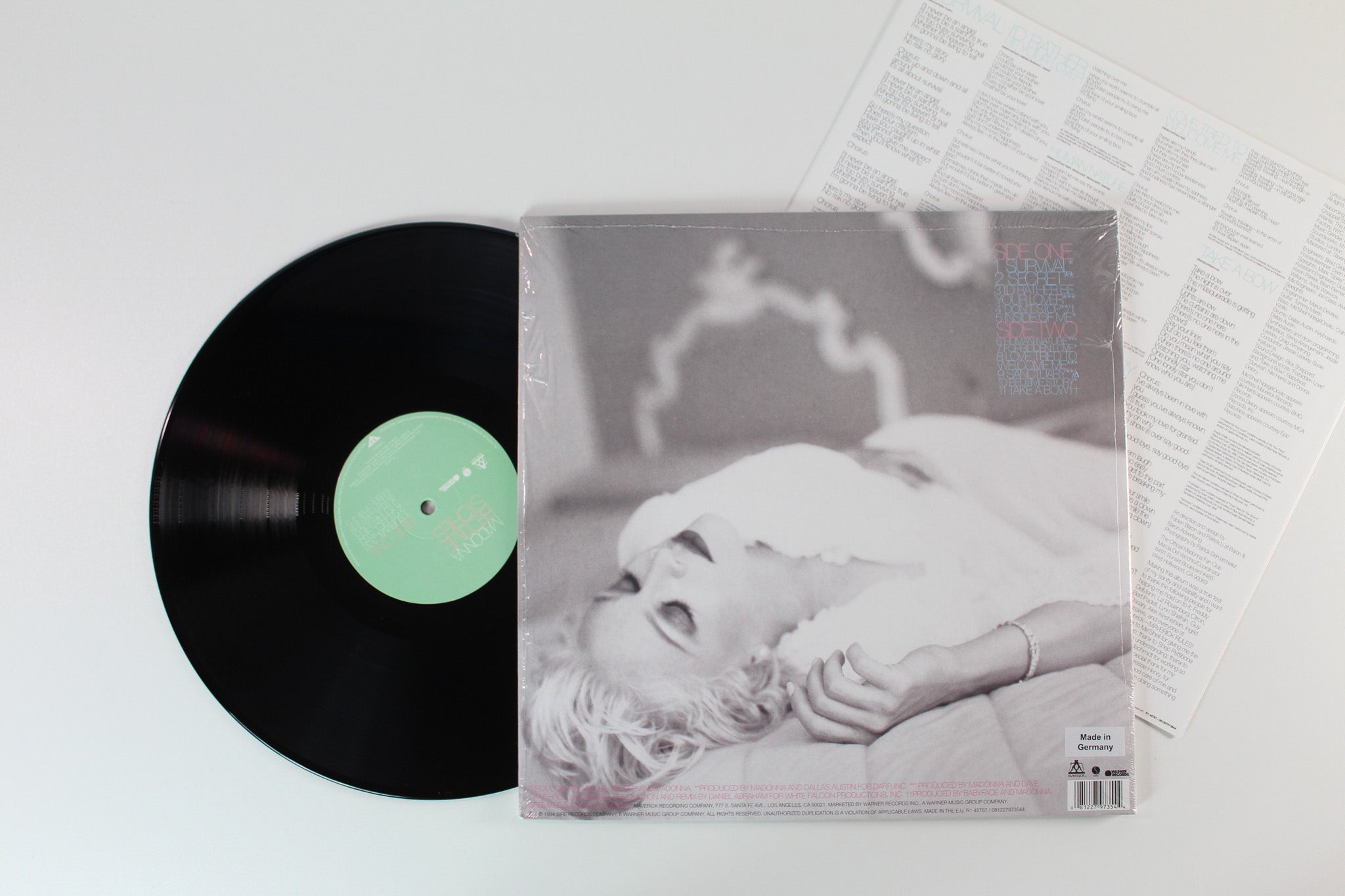 Madonna - Bedtime Stories on Sire / Warner 180 Gram Reissue