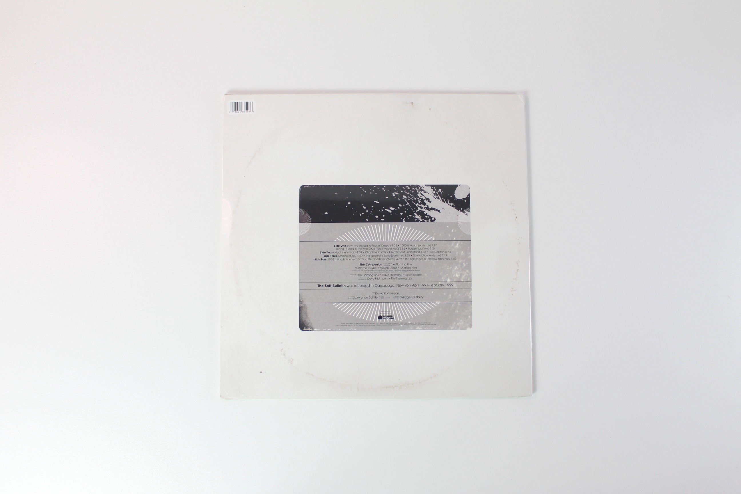 The Flaming Lips - The Soft Bulletin Companion on Warner Records RSD 2021 Silver Vinyl Sealed