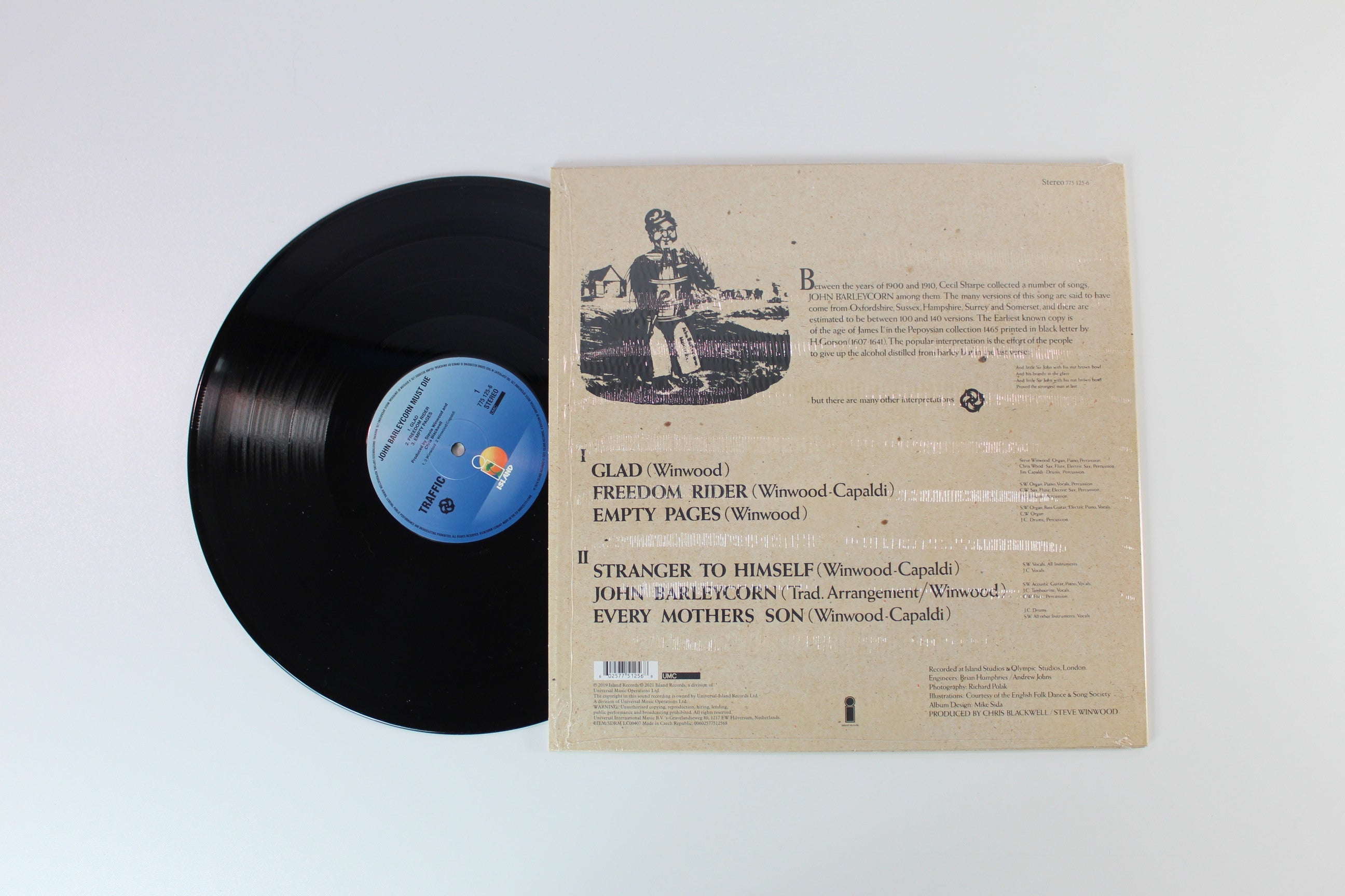 Traffic - John Barleycorn Must Die on Island Records / UMC Reissue