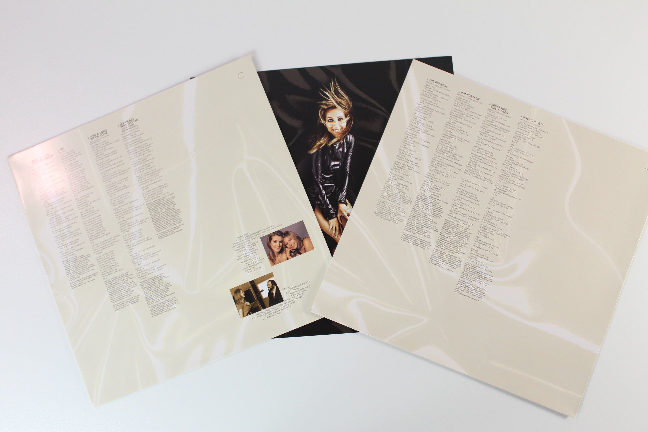Céline Dion - Let's Talk About Love on Columbia / Sony - Orange Vinyl