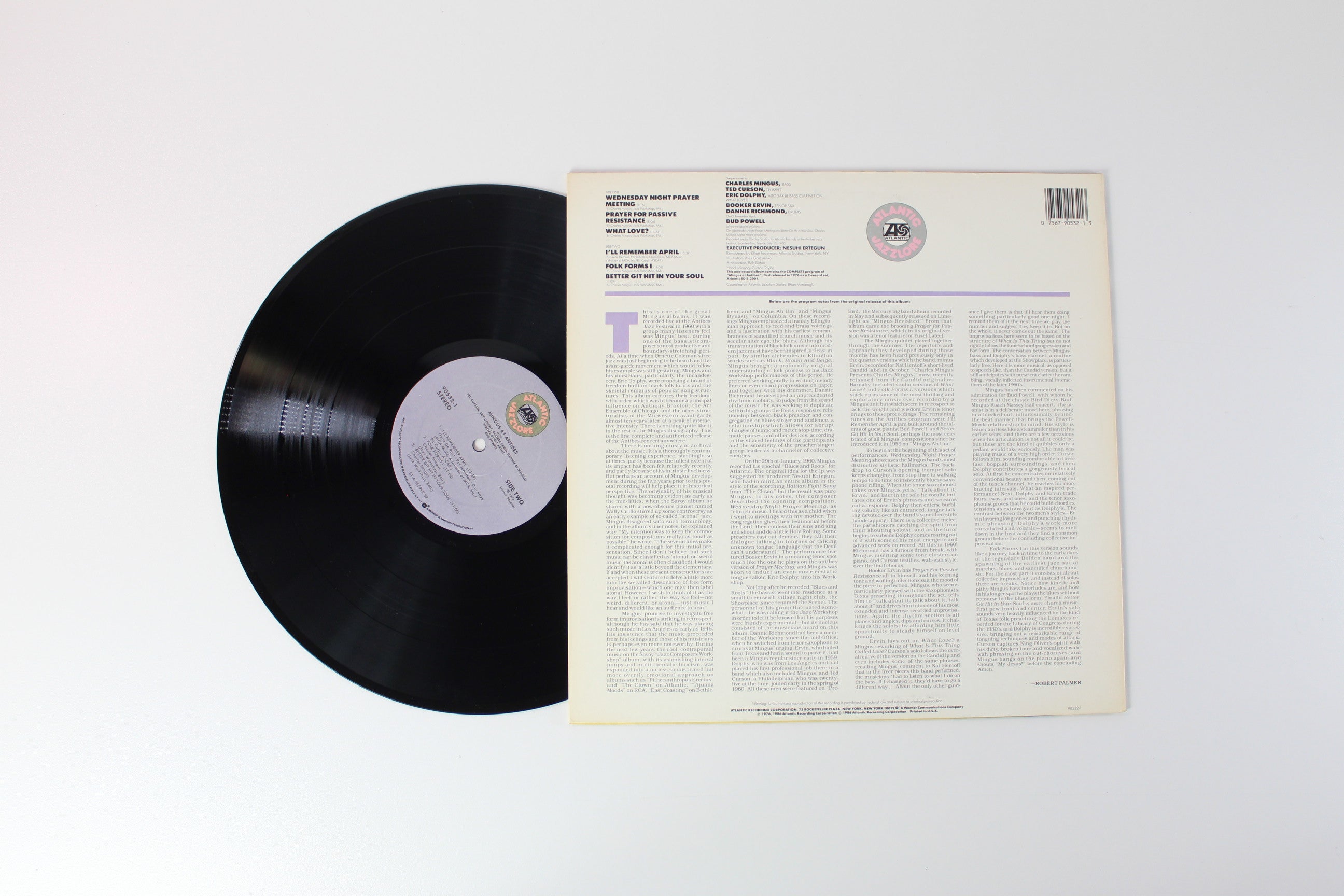 Charles Mingus - Mingus At Antibes on Atlantic Jazzlore Reissue