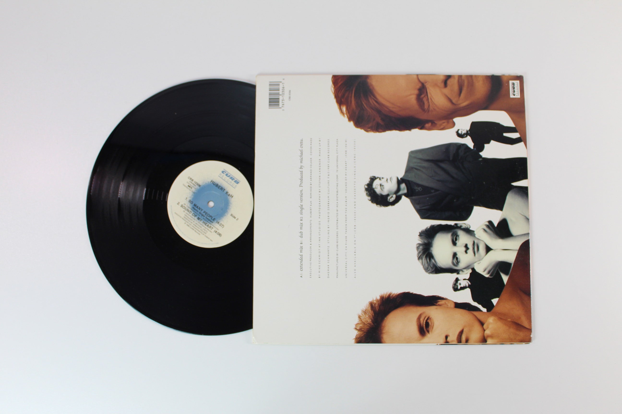 Hubert KaH - So Many People (Remix) on Curb Records Promo 12"