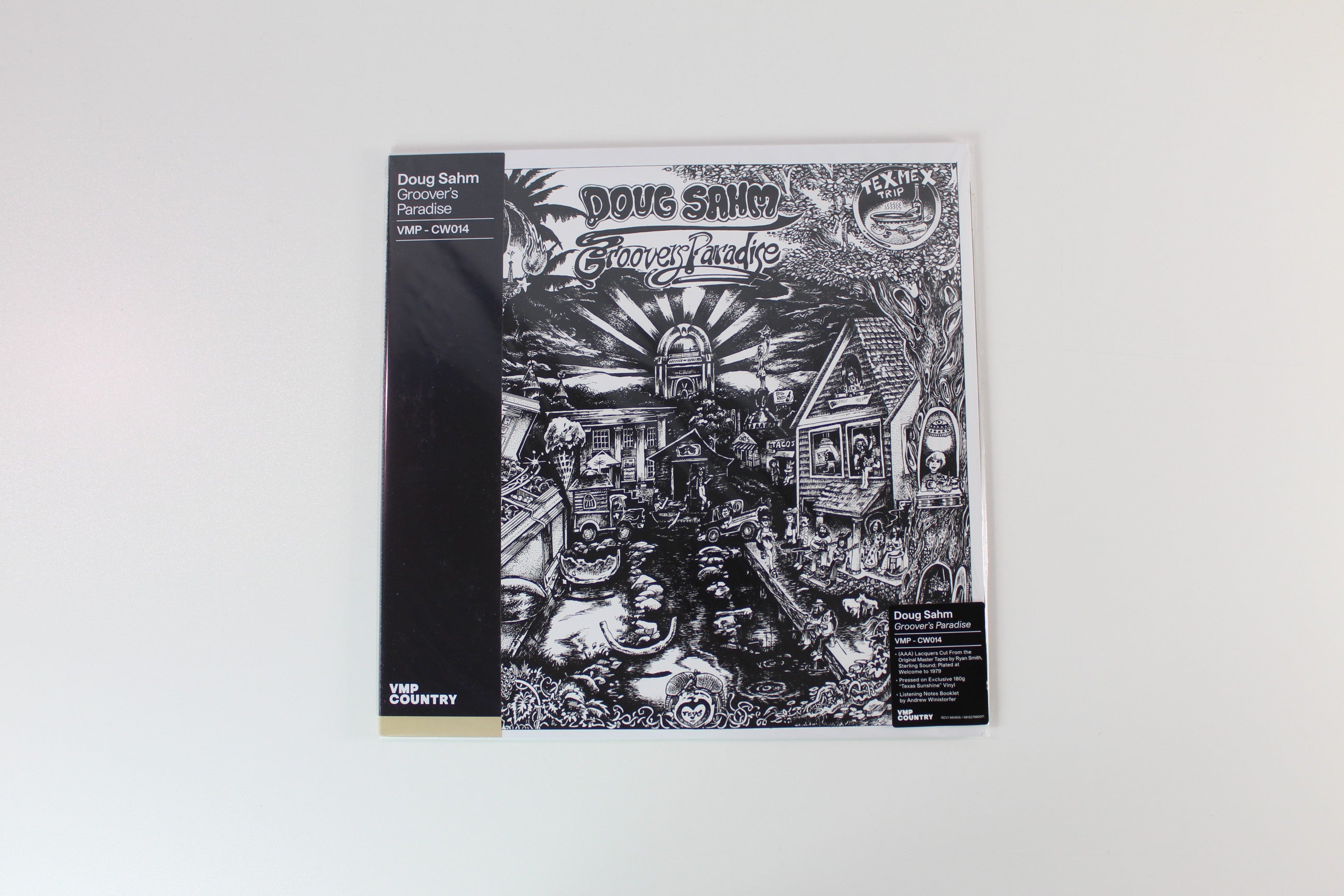 Doug Sahm - Groover's Paradise on Warner Records Inc. / Vinyl Me, Please - Orange Vinyl