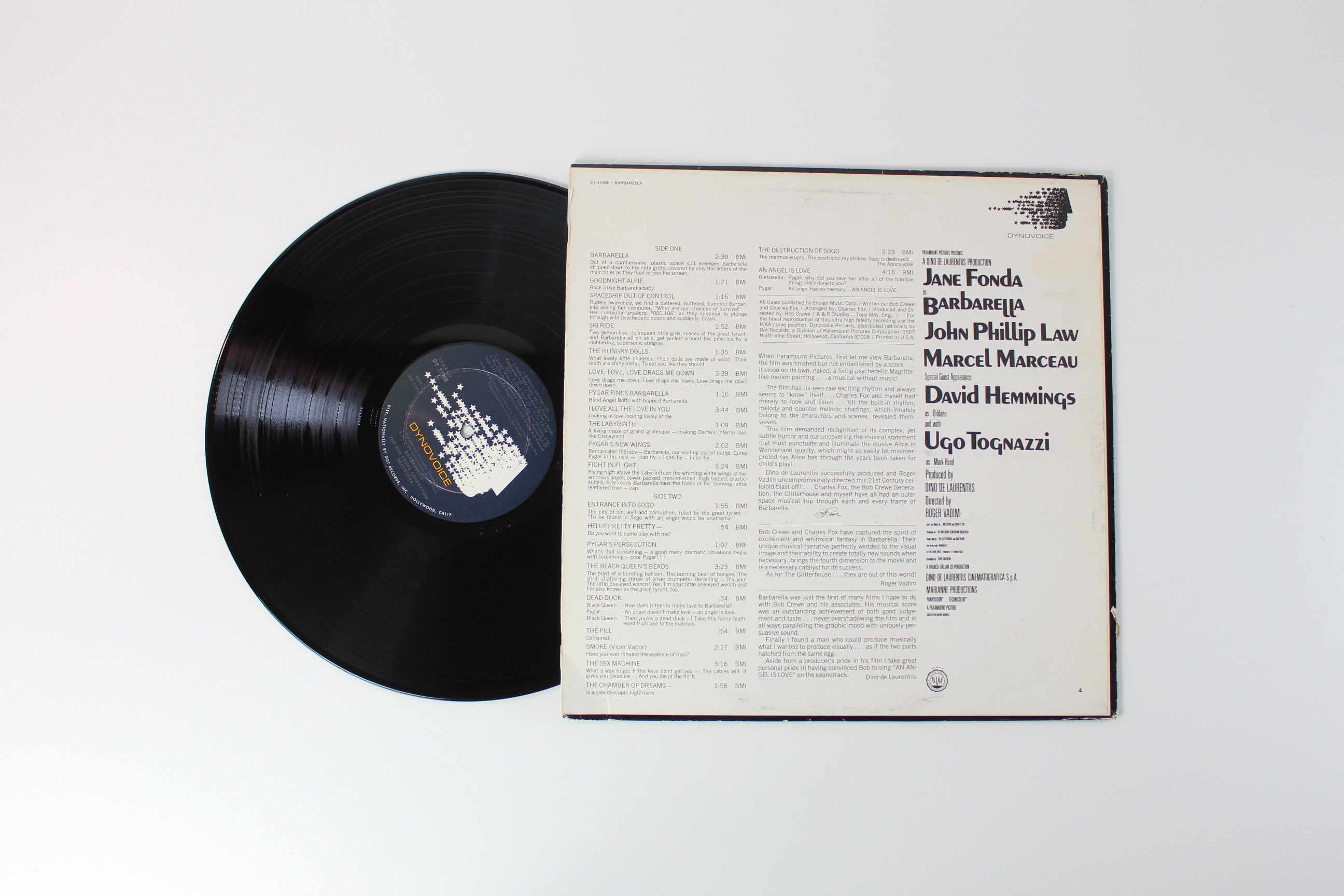 The Bob Crewe Generation - Barbarella (Motion Picture Soundtrack) on Dynovoice