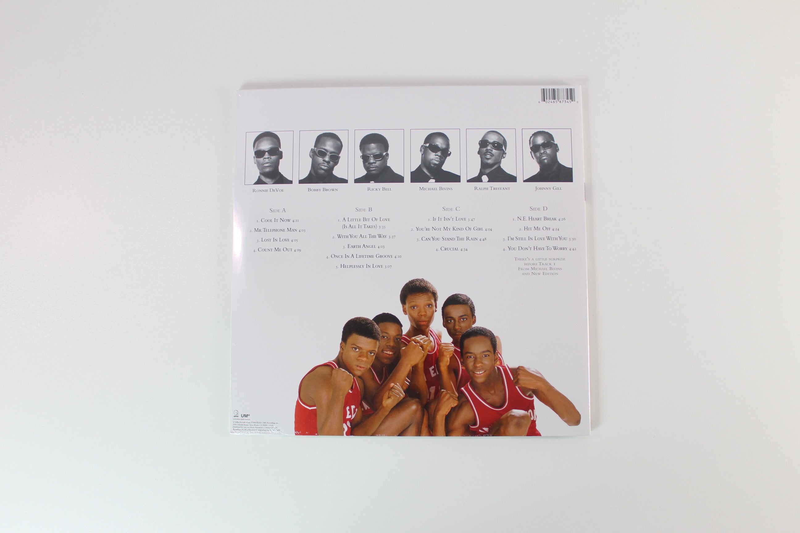 New Edition - Hits on Geffen Records - Sealed