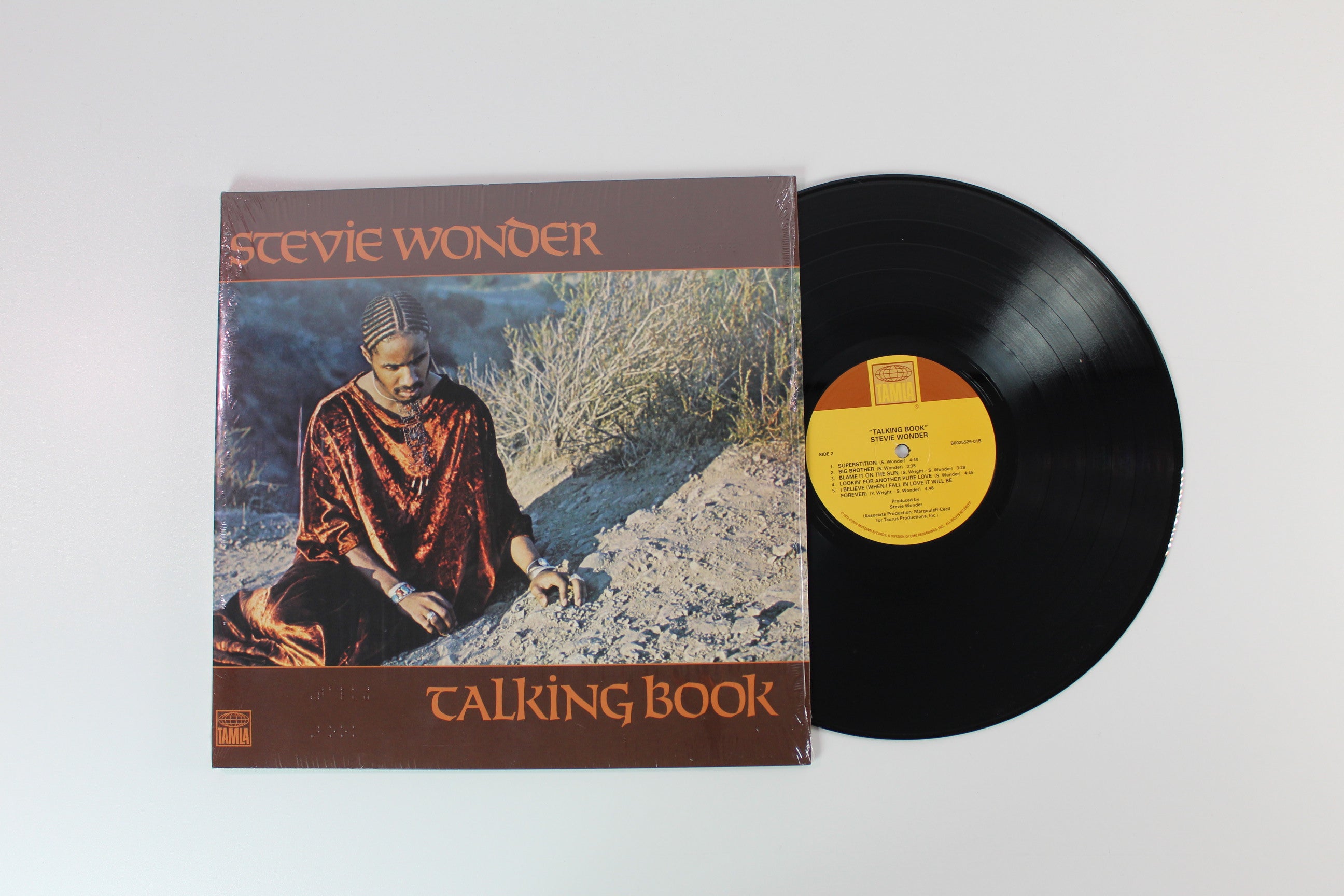 Stevie Wonder - Talking Book on Tamla / Motown - Reissue