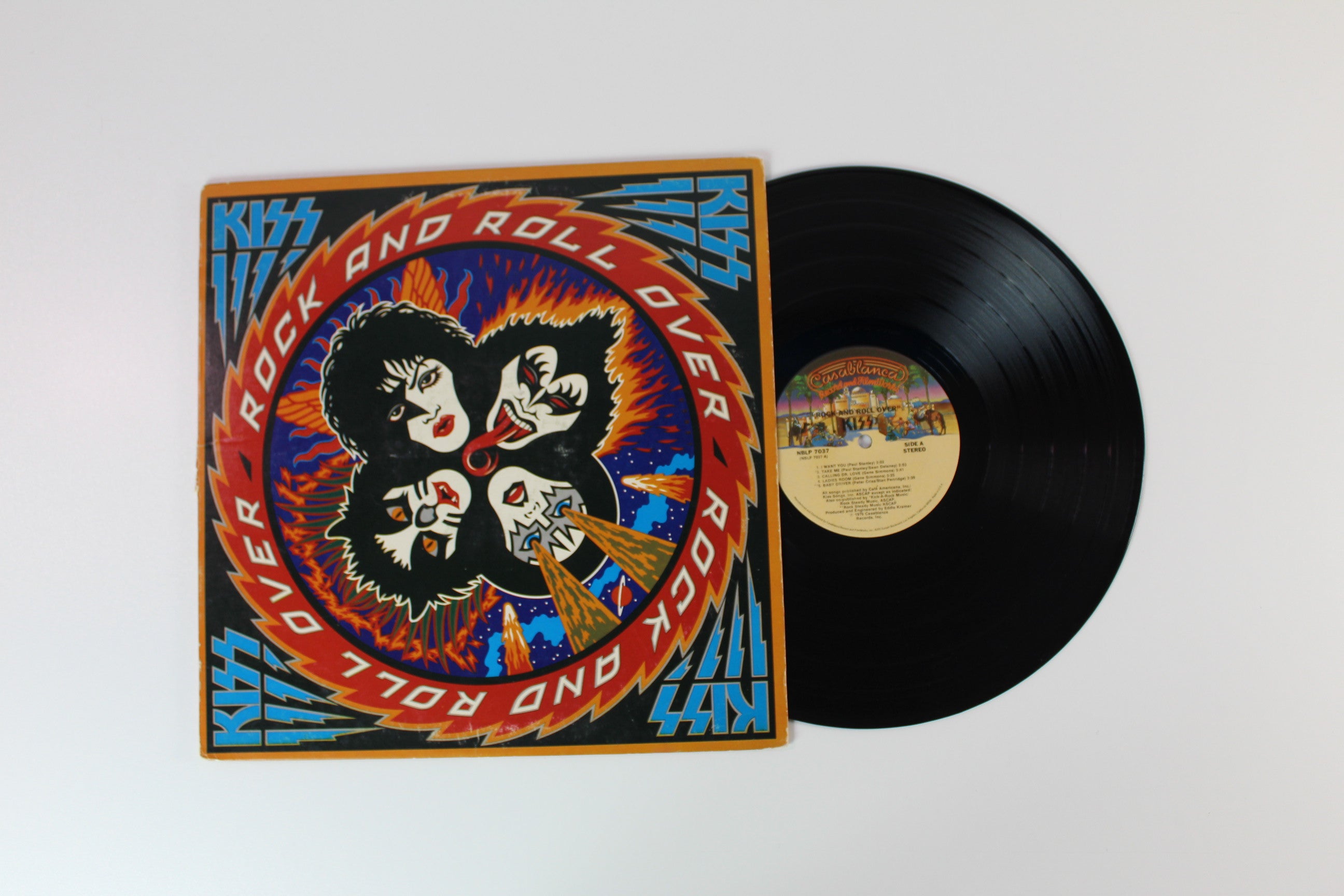 Kiss - Rock And Roll Over on Casablanca
