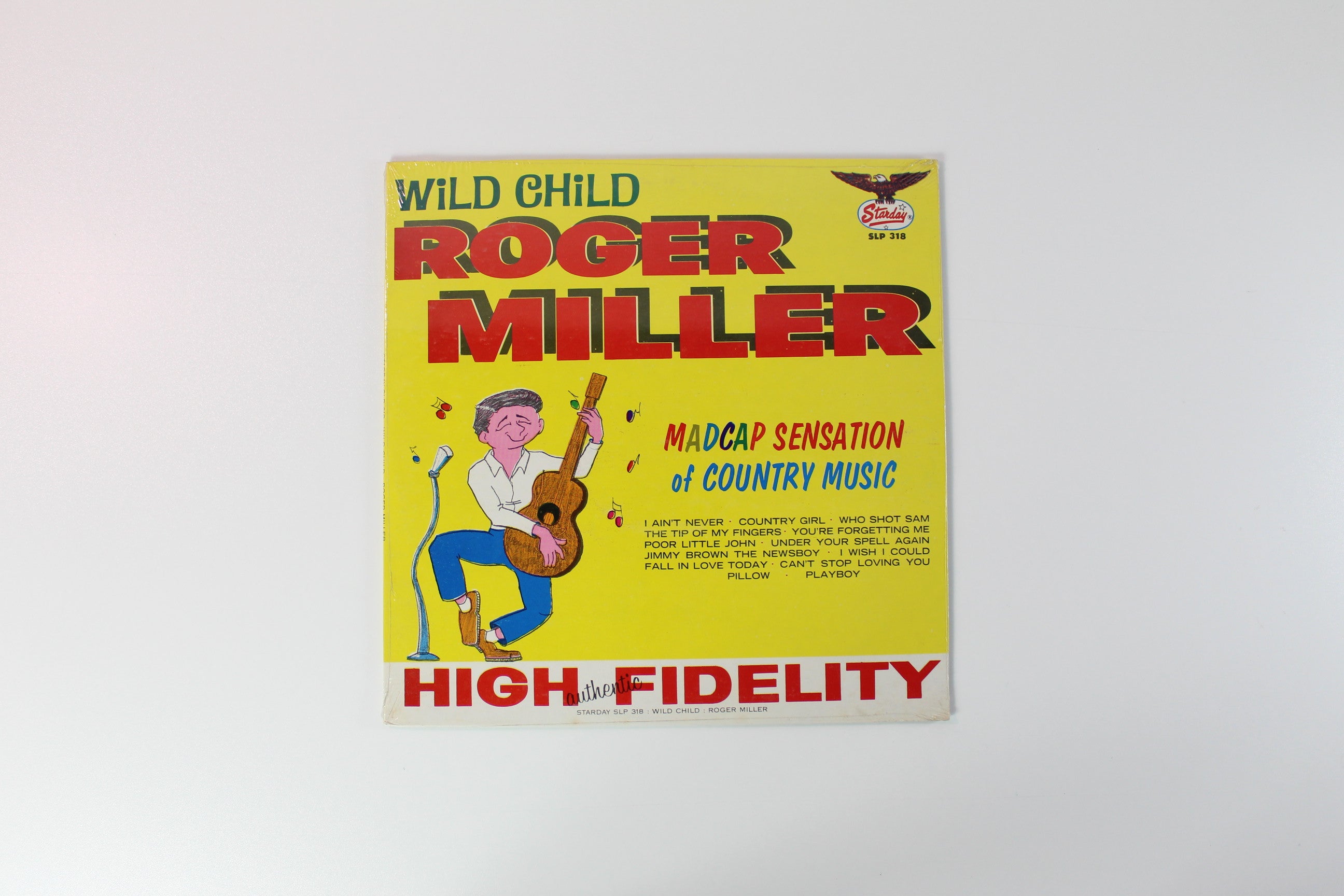 Roger Miller - Wild Child on Starday Records Sealed