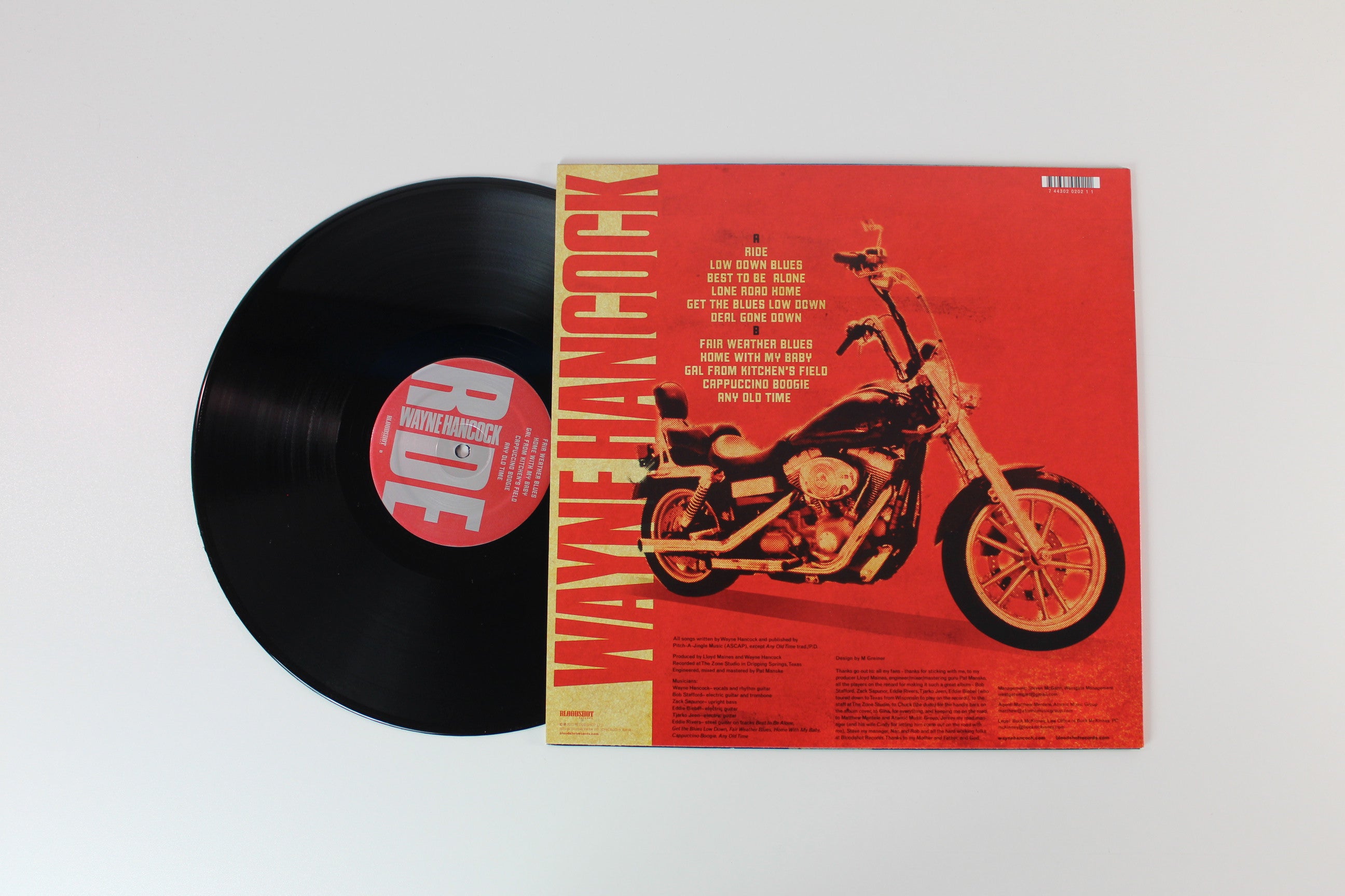 Wayne Hancock - Ride on Bloodshot Records