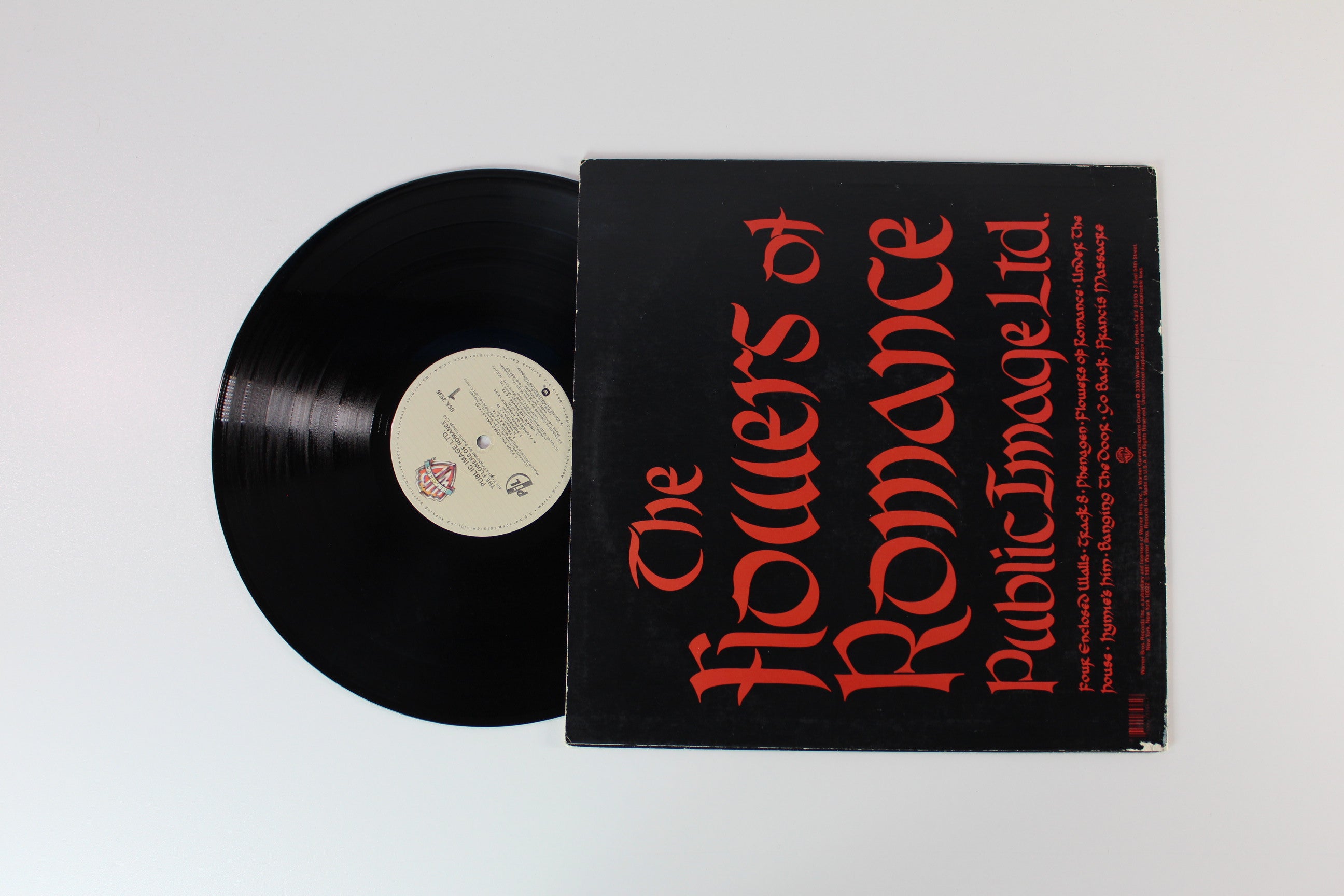 Public Image Limited - The Flowers Of Romance on Warner Bros. Records