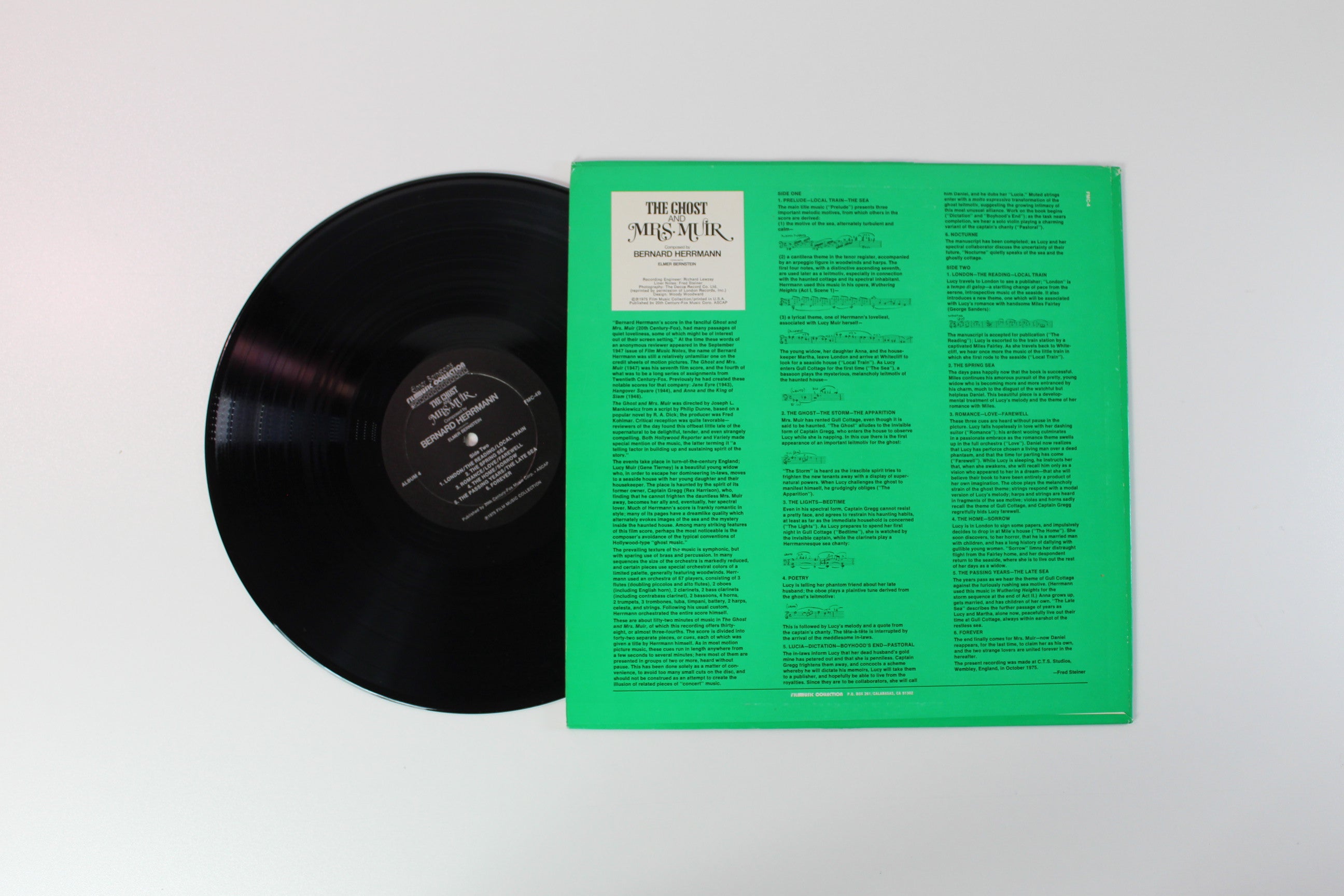 Bernard Herrmann - The Ghost And Mrs. Muir on Elmer Bernstein's Filmmusic Collection