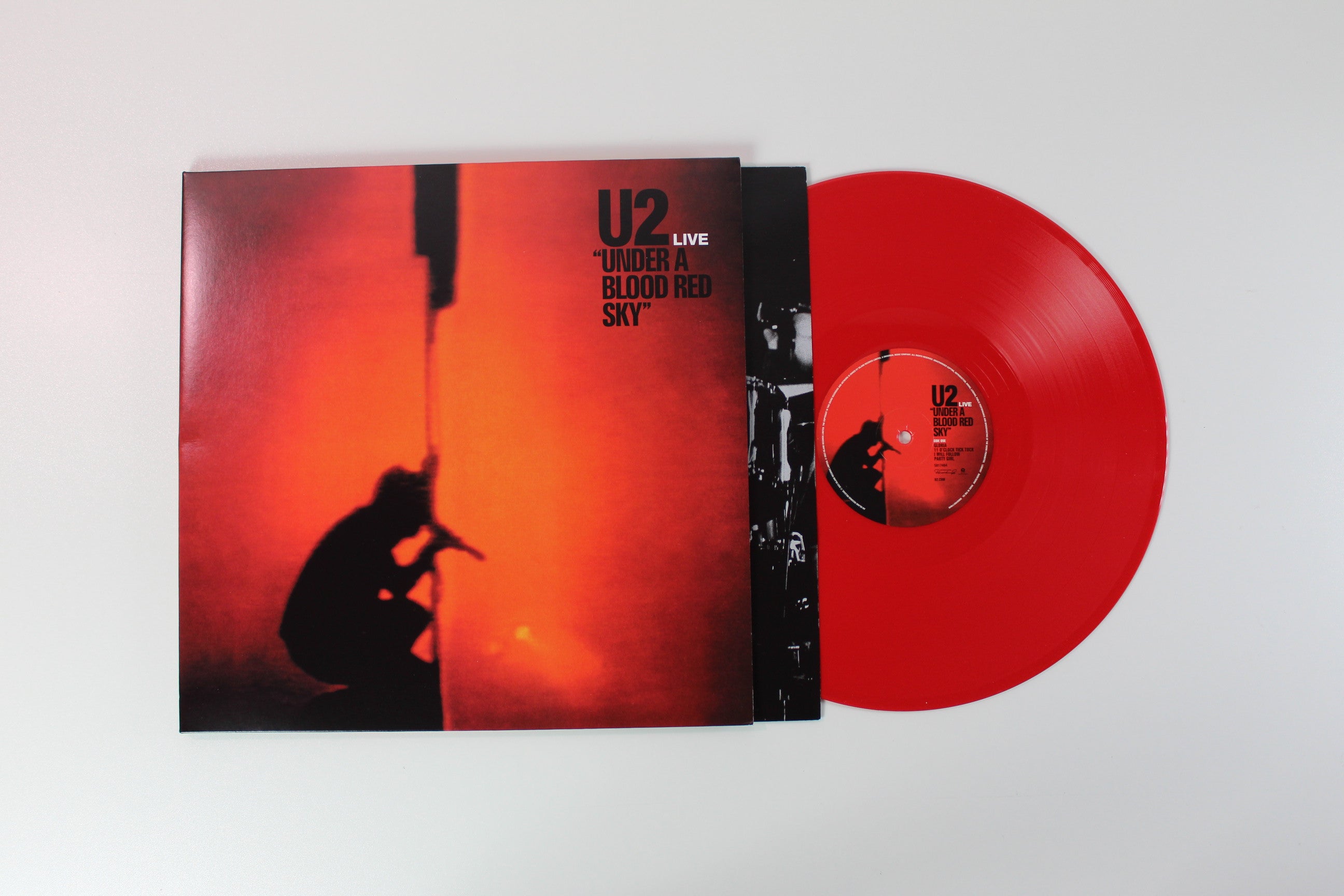 U2 - Live Under A Blood Red Sky RSD Red Vinyl Reissue on Island Records