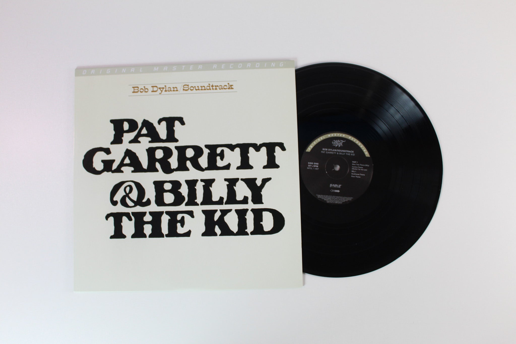 Bob Dylan - Pat Garrett & Billy The Kid (Soundtrack) on Mobile Fidelity Sound Lab