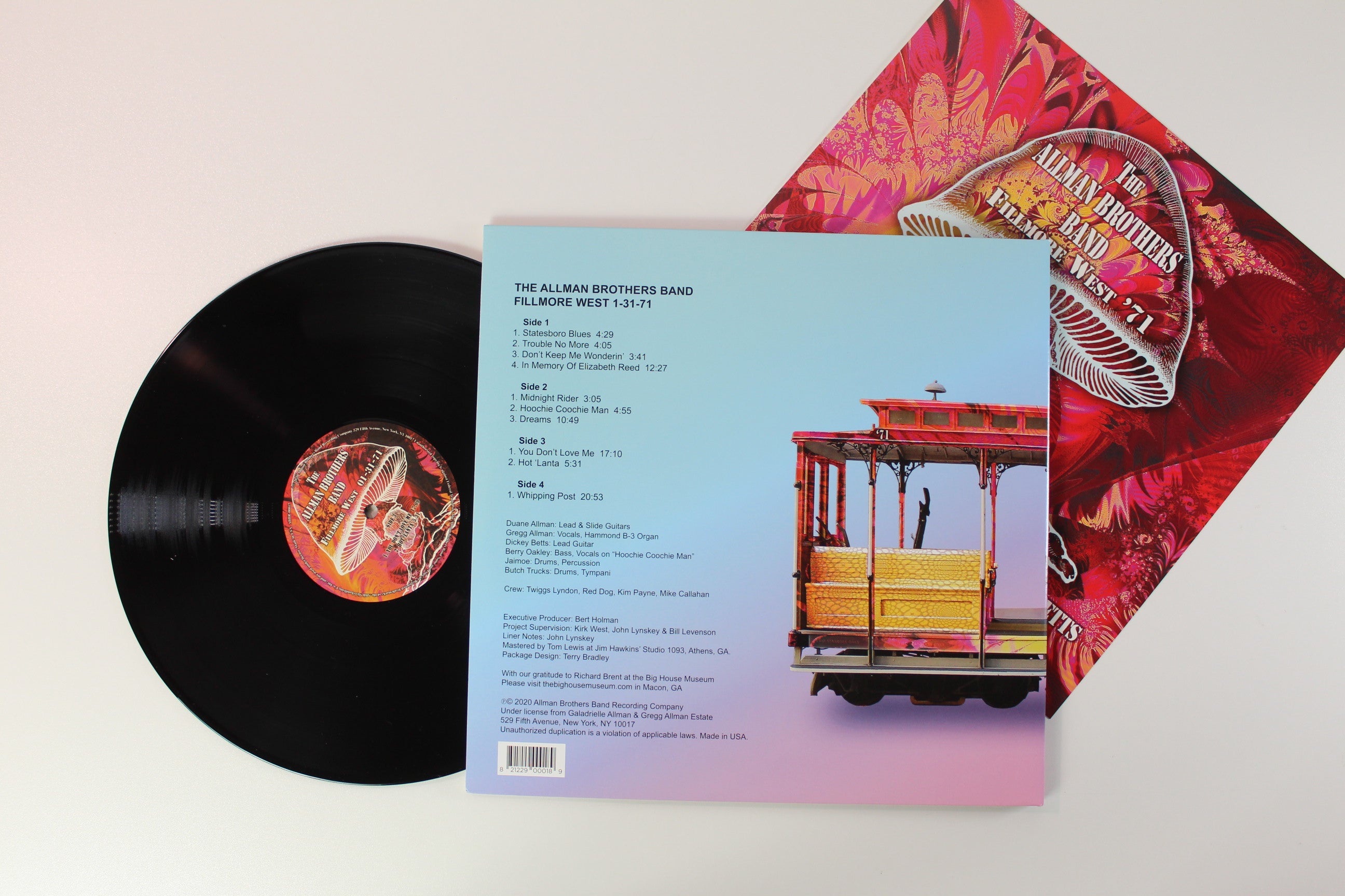 The Allman Brothers Band - Fillmore West 1-31-71 RSD 2020 Ltd Edition