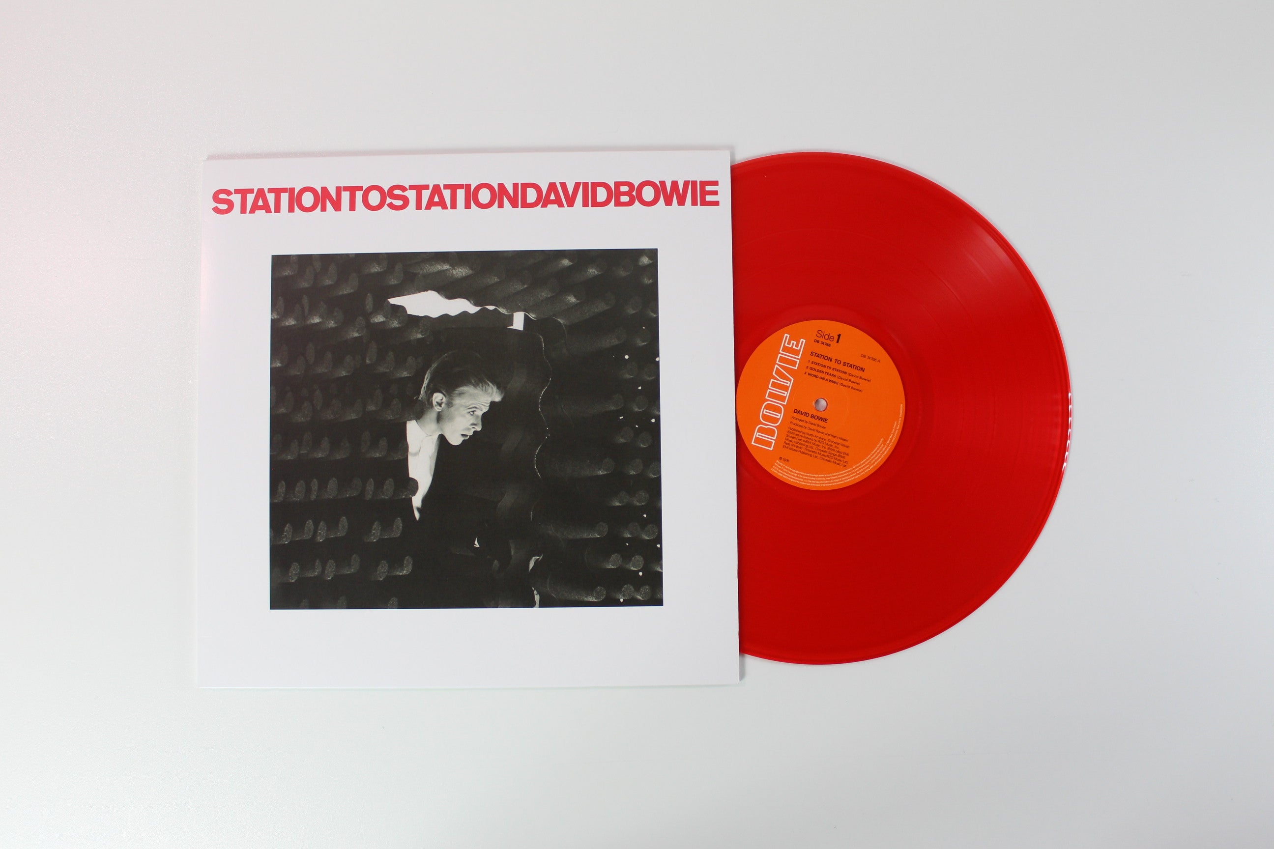 David Bowie - Station To Station Ltd. Red Vinyl Reissue on Parlophone