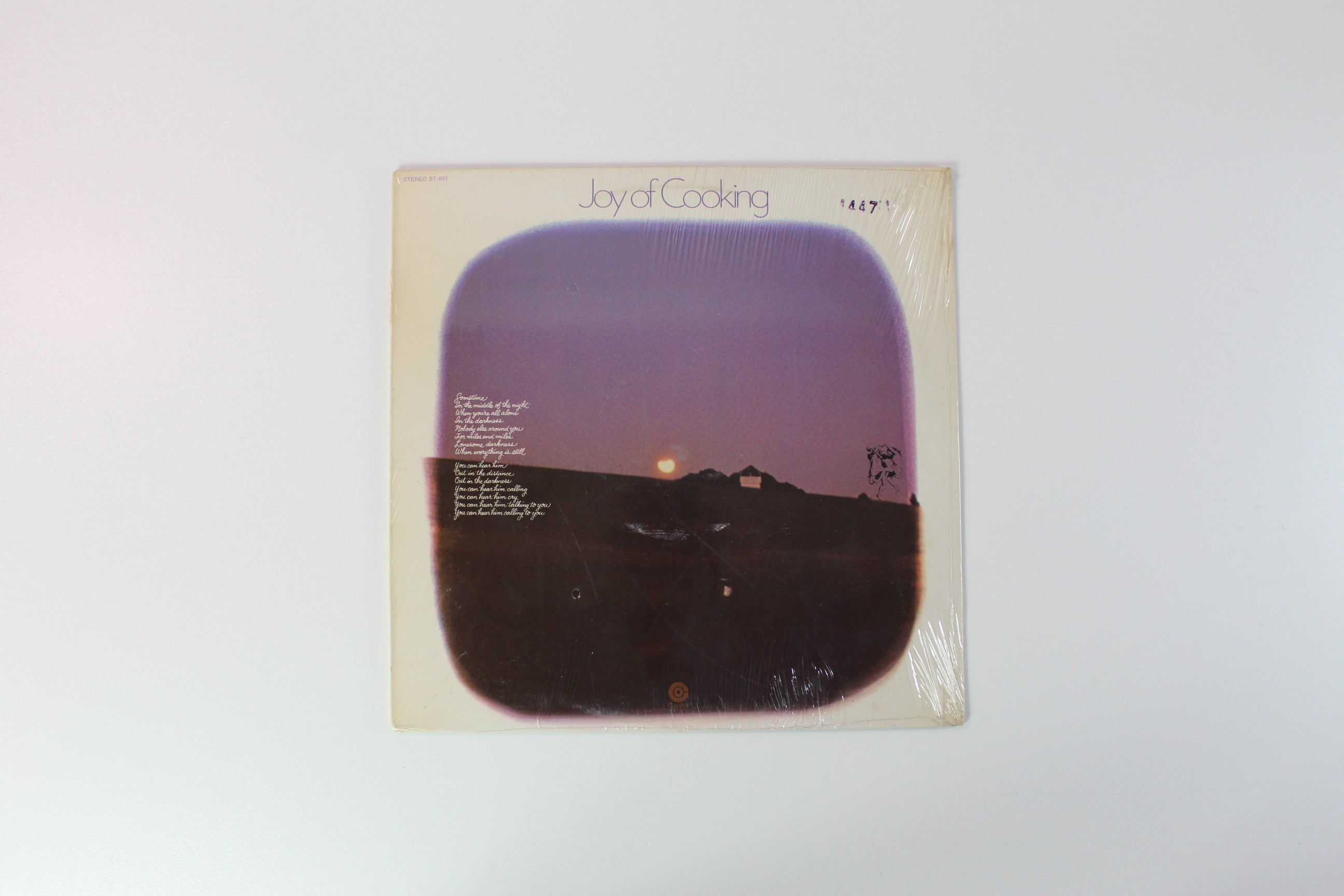 Joy Of Cooking - Joy Of Cooking on Capitol Records Sealed