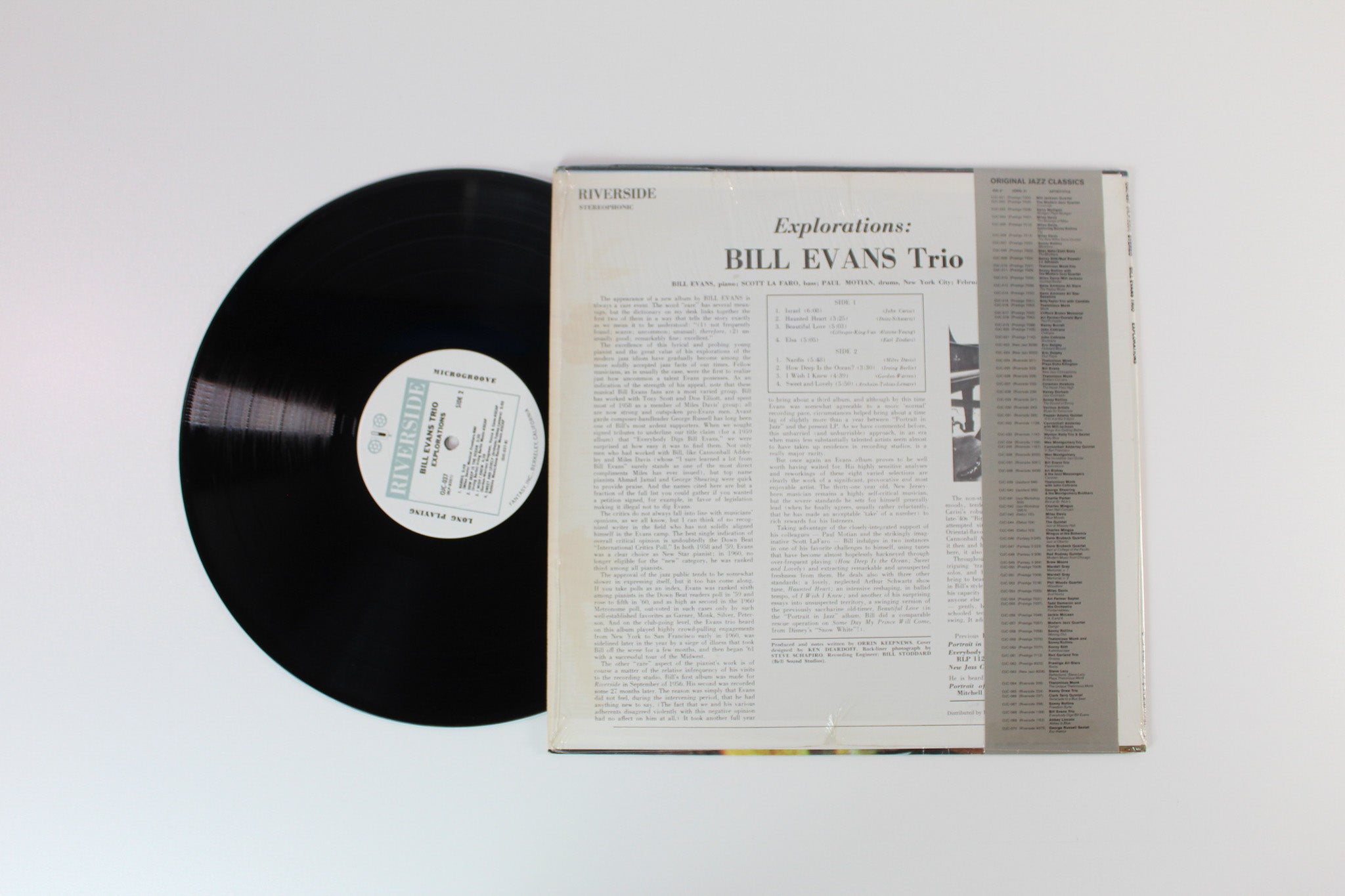 The Bill Evans Trio - Explorations on Original Jazz Classics