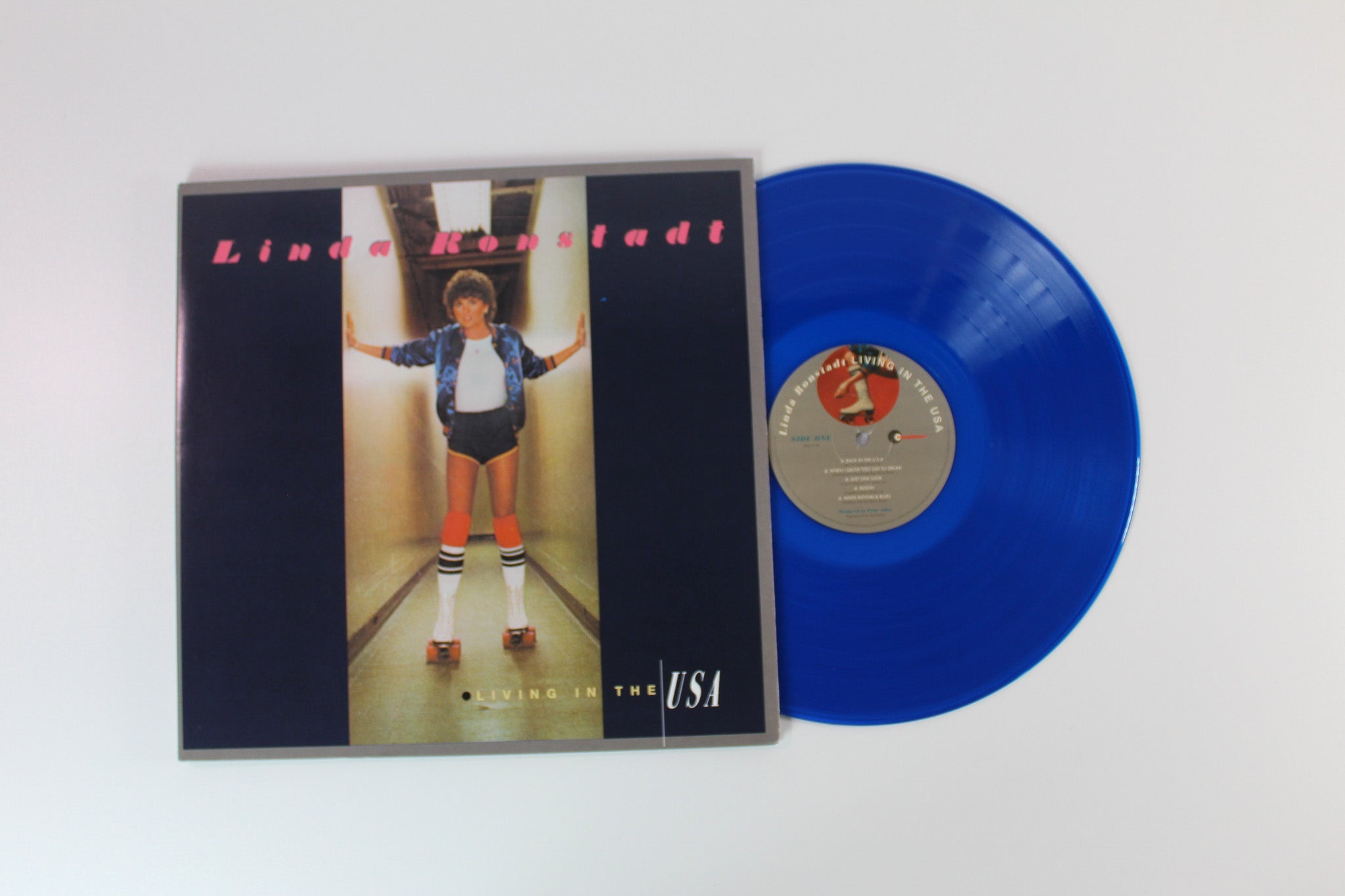 Linda Ronstadt - Living In The USA on Friday Music - Blue Vinyl