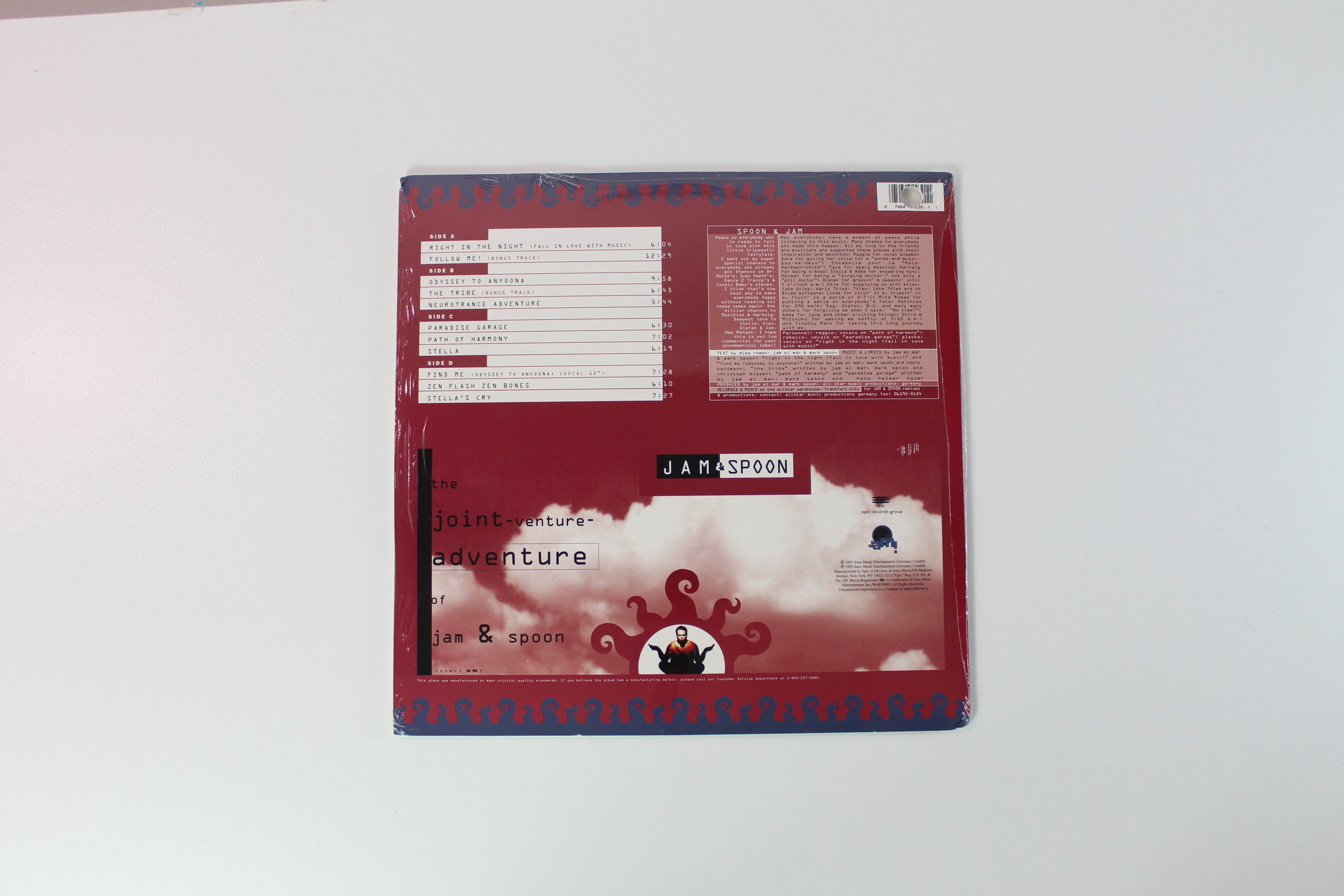 Jam & Spoon - Tripomatic Fairytales 2001 on Epic SEALED