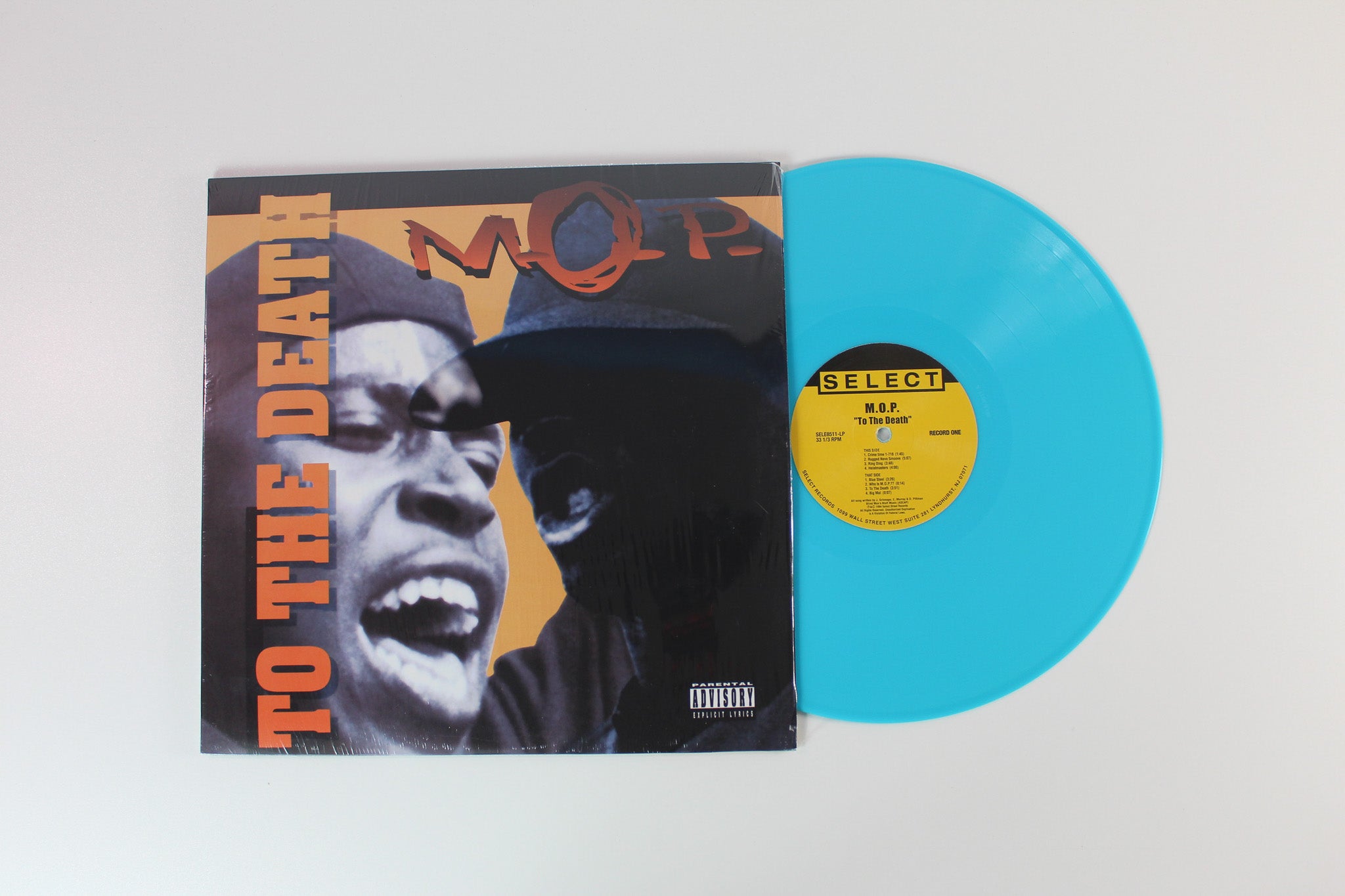 M.O.P. - To The Death on Select Street Records - Turquoise Vinyl