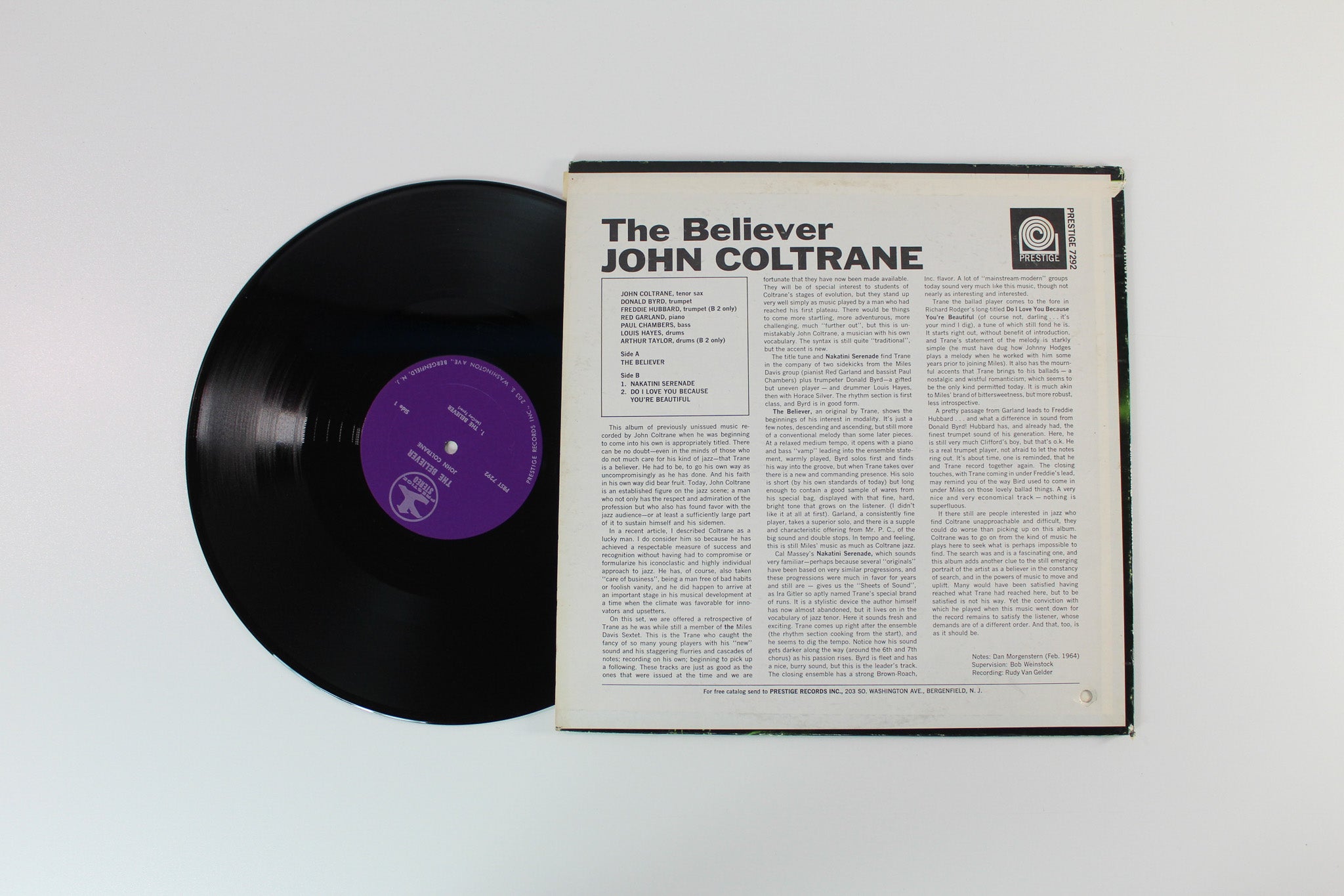 John Coltrane - The Believer on Prestige - Stereo