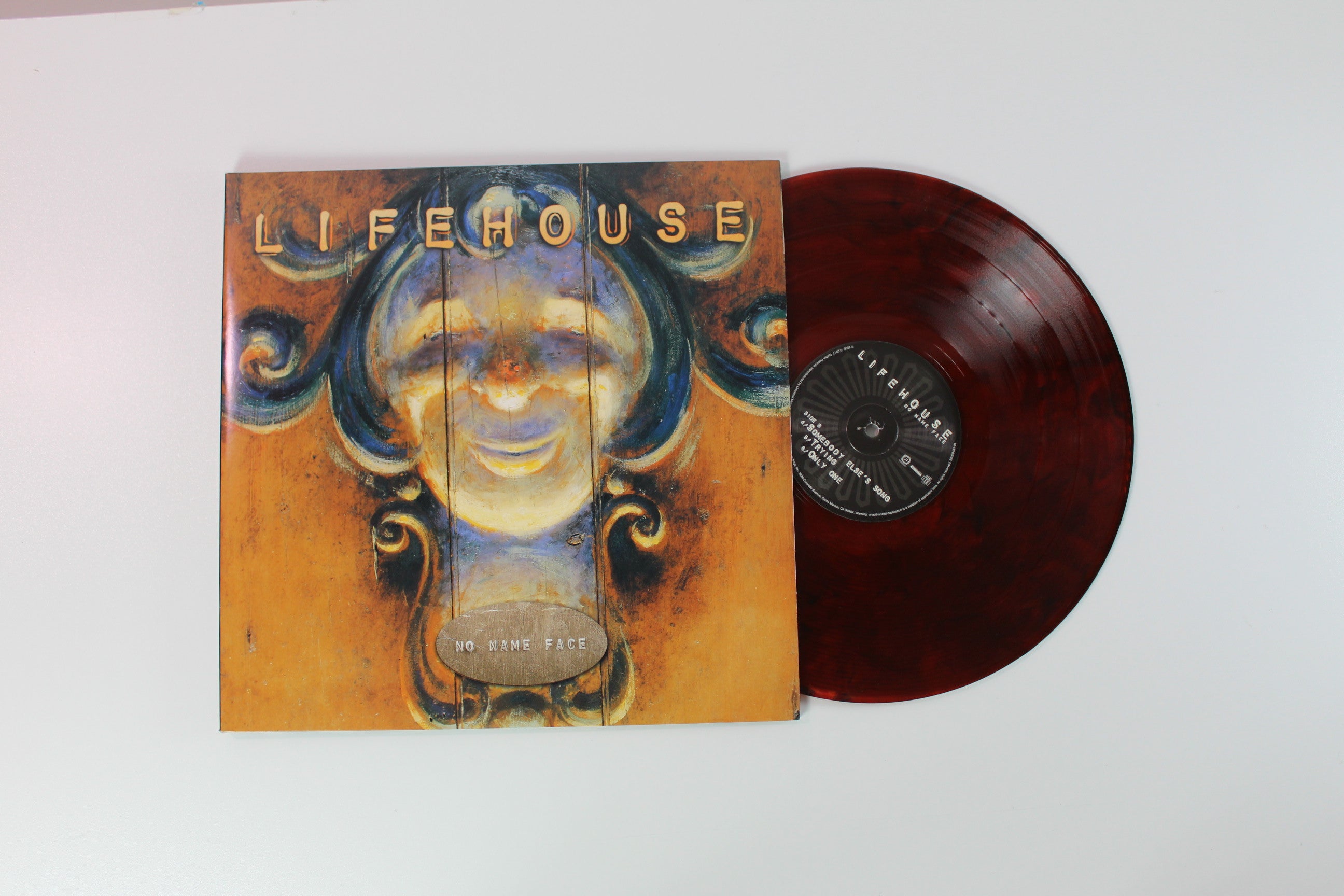 Lifehouse - No Name Face Rootbeer Translucent Vinyl on Dreamworks Records