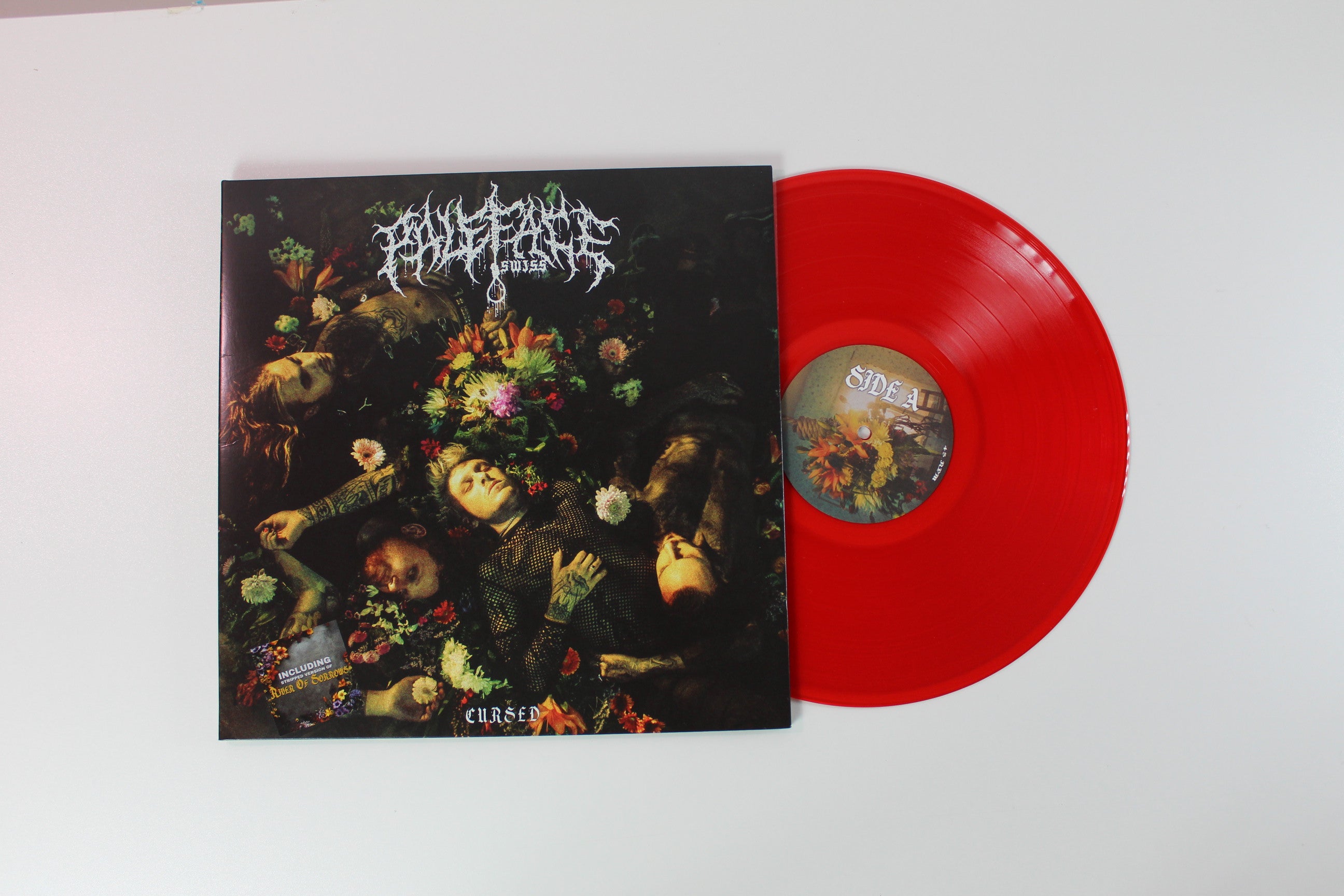 Paleface - Cursed on Blood Blast 12" 45 RPM Blood Red Vinyl