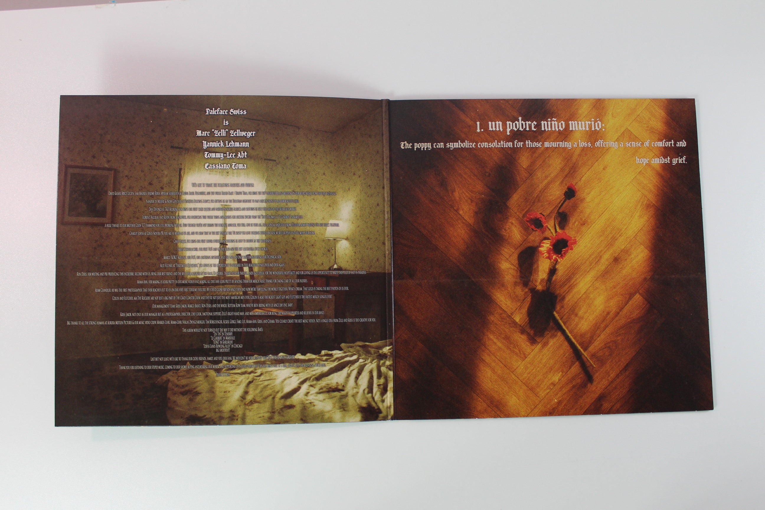 Paleface - Cursed on Blood Blast 12" 45 RPM Blood Red Vinyl