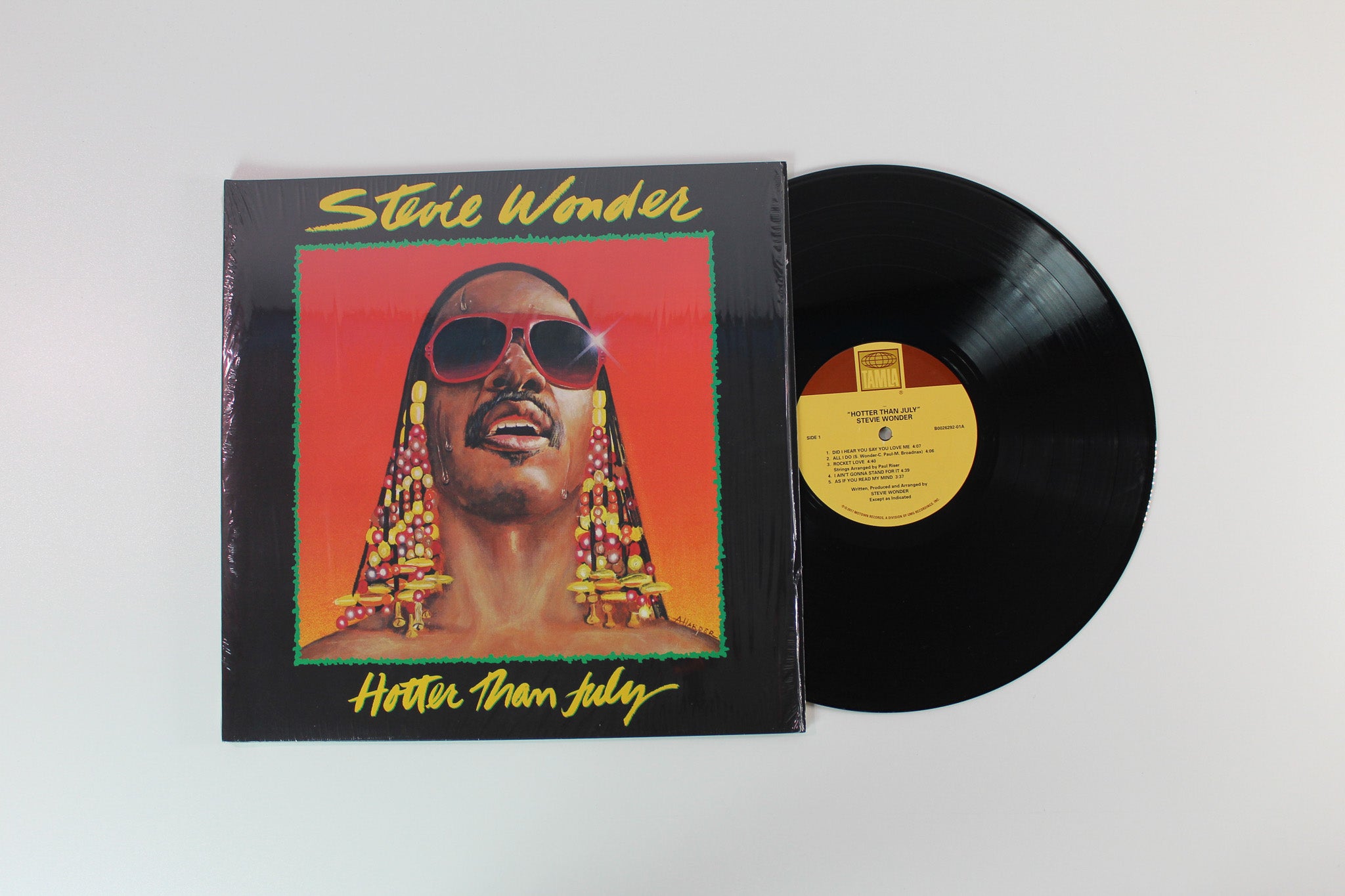 Stevie Wonder - Hotter Than July on Tamla / Motown Ressue