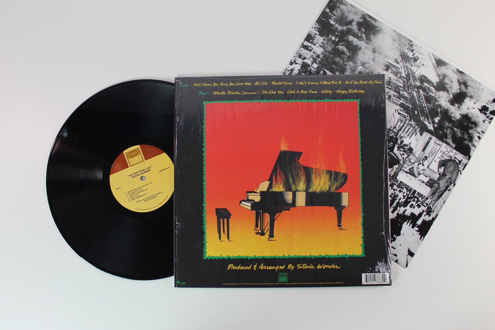 Stevie Wonder - Hotter Than July on Tamla / Motown Ressue
