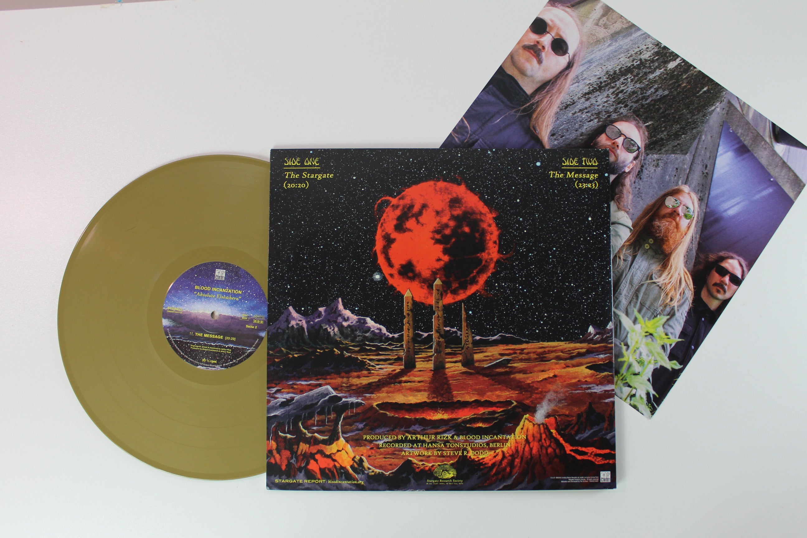 Blood Incantation - Absolute Elsewhere Ltd. Gold Vinyl on Century Media