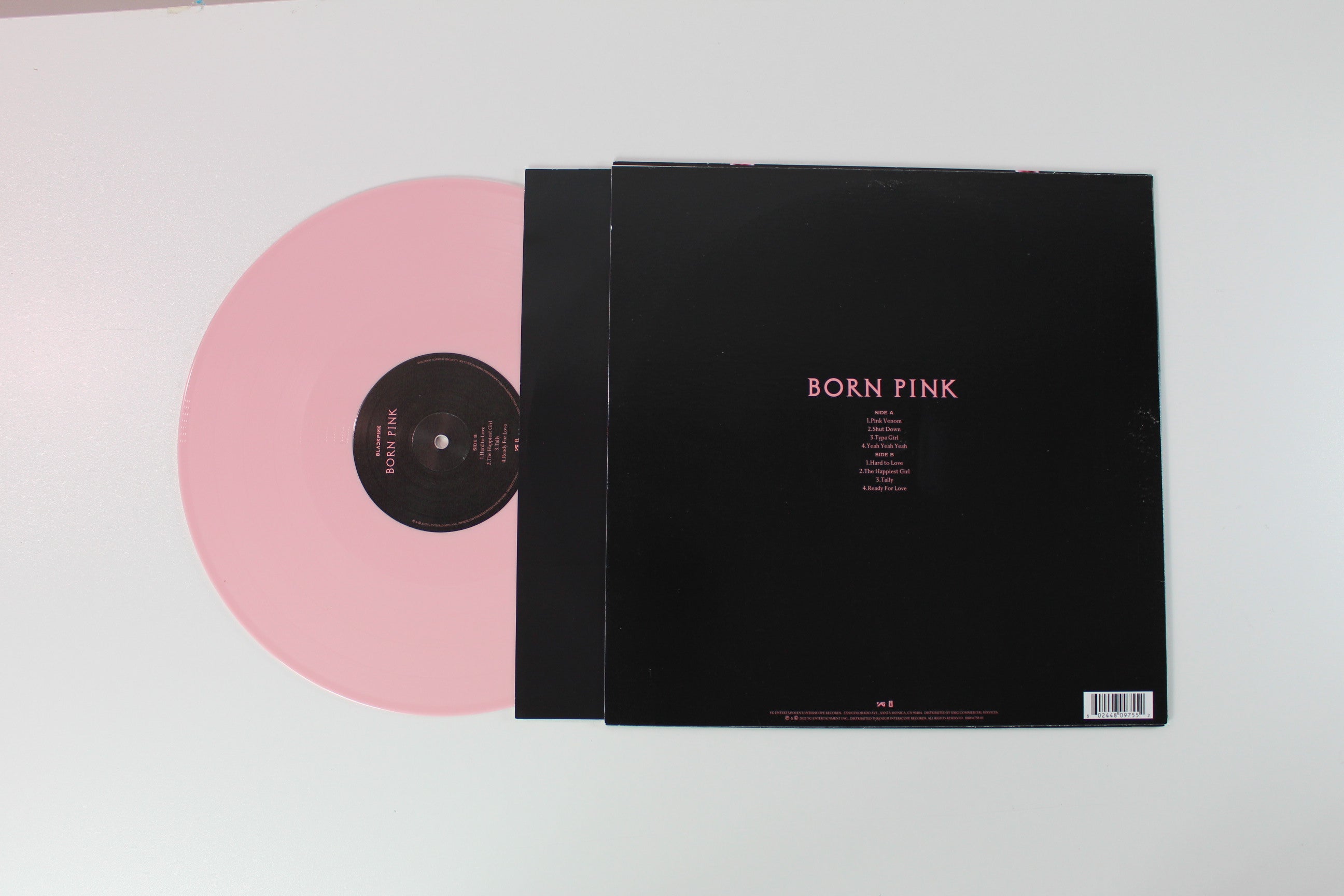 BLACKPINK - Born Pink on YG Entertainment Pink Vinyl