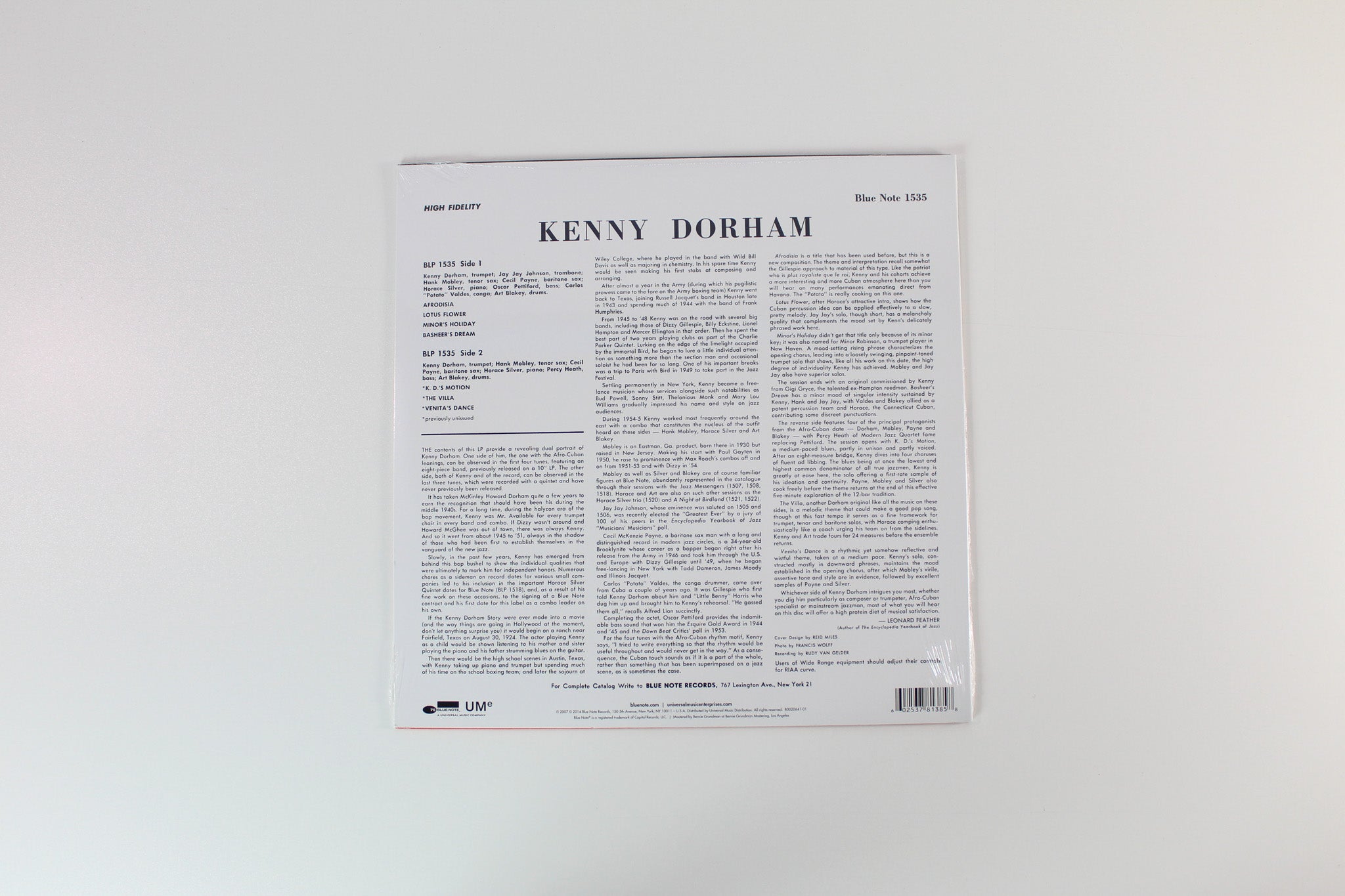 Kenny Dorham - Afro-Cuban on Blue Note - Sealed Reissue