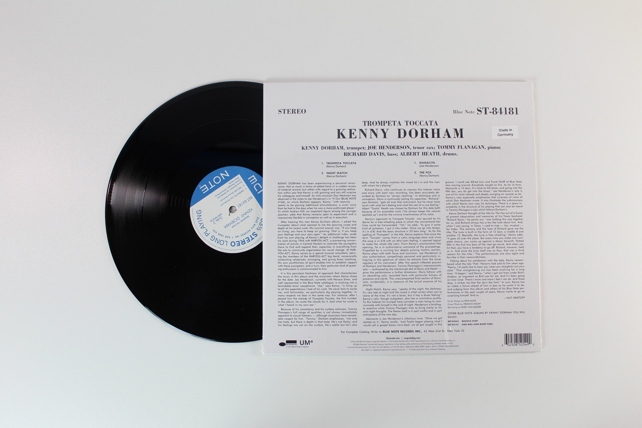 Kenny Dorham - Trompeta Toccata on Blue Note Reissue