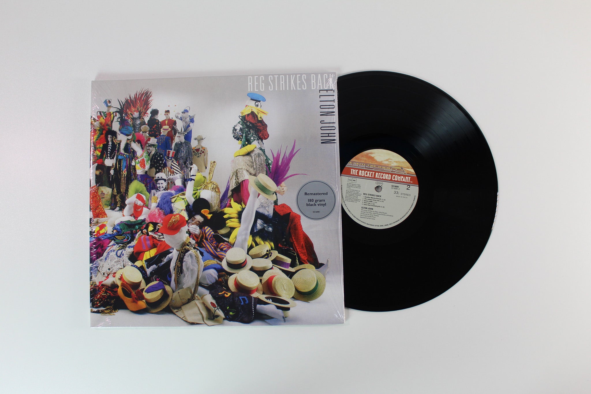 Elton John - Reg Strikes Back on The Rocket Record Company / EMI