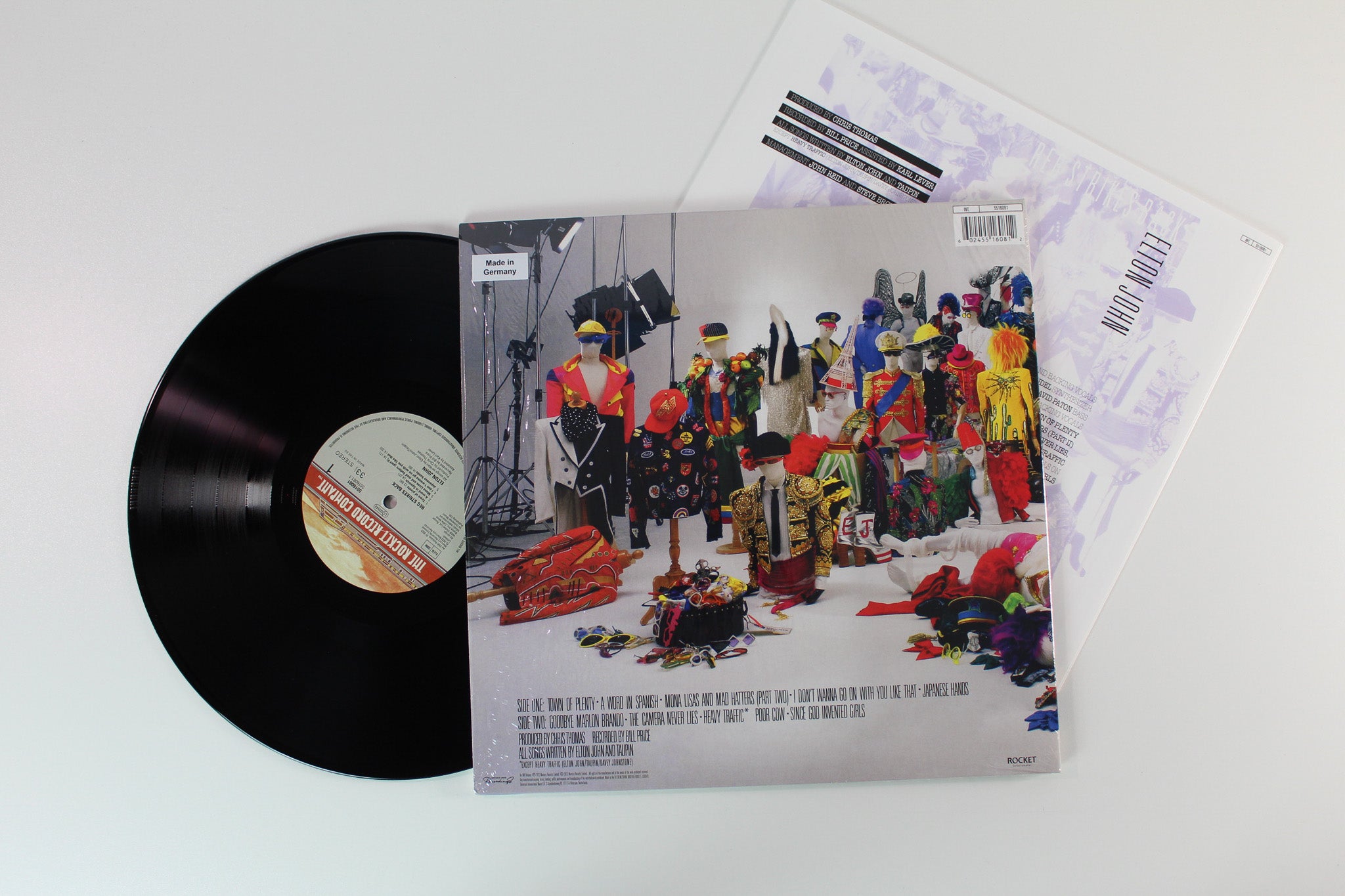 Elton John - Reg Strikes Back on The Rocket Record Company / EMI