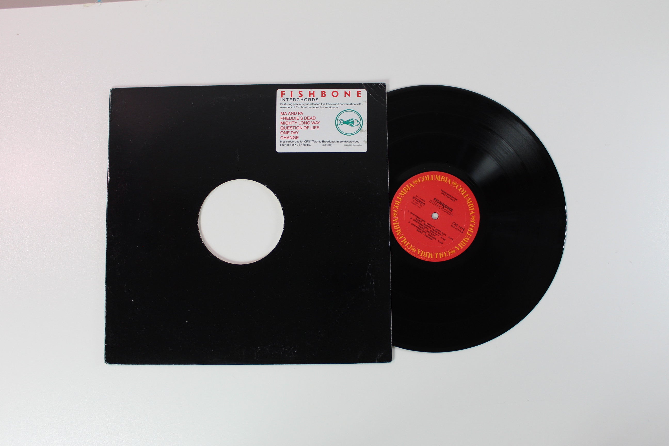 Fishbone - Interchords 12-inch Promo on Columbia