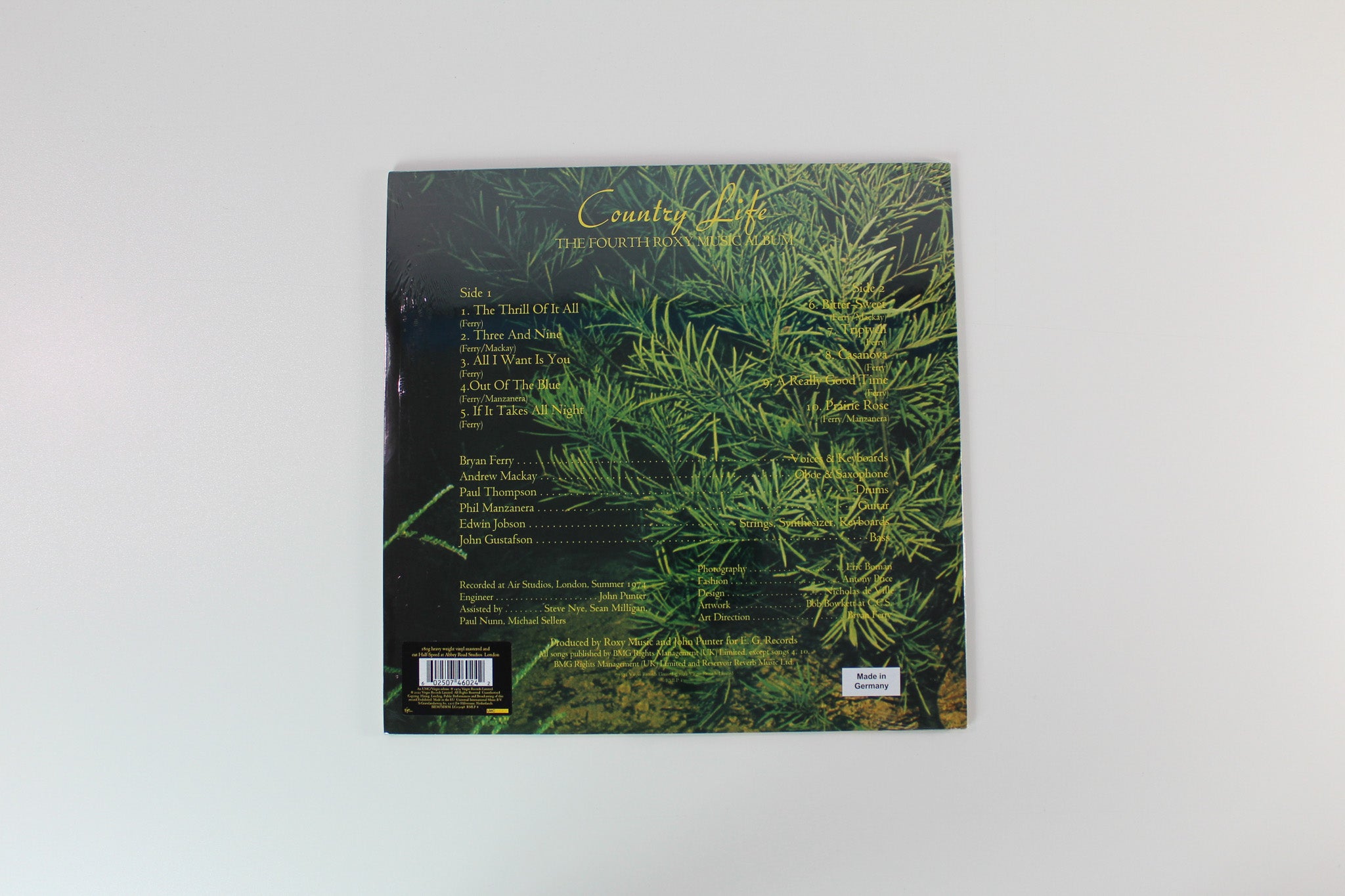 Roxy Music - Country Life on Virgin / UMC - Half-Speed Mastered Sealed