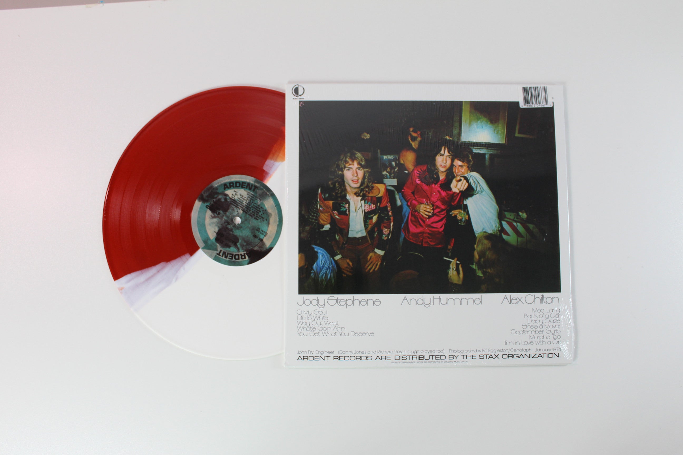 Big Star - Radio City Ltd. Reissue Cherry Red & White Vinyl on Ardent Records