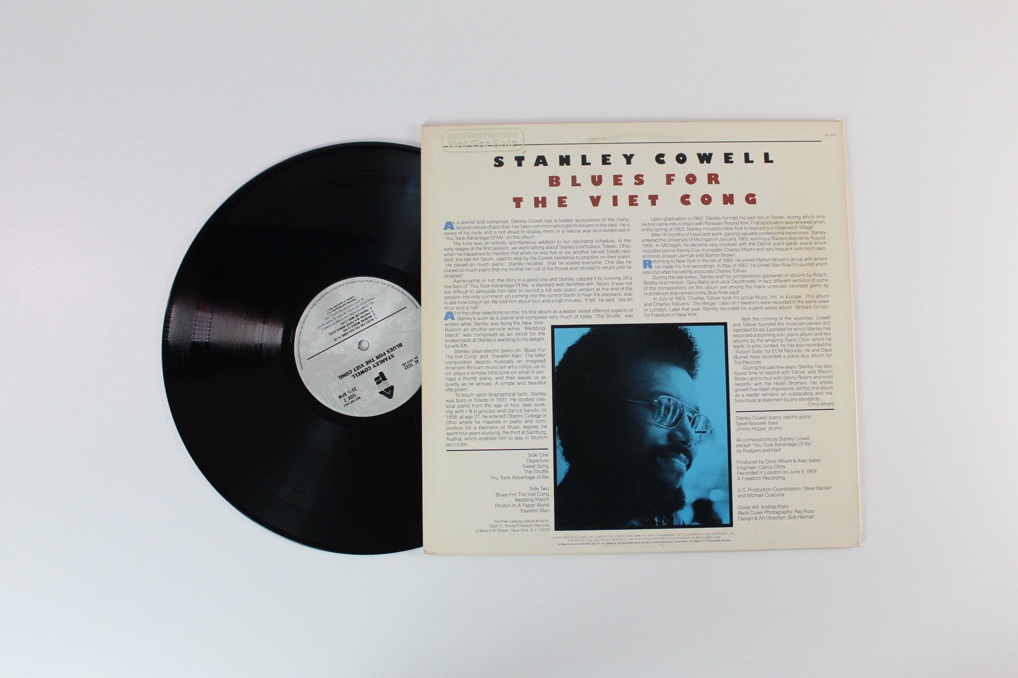 Stanley Cowell - Blues For The Viet Cong on Arista Freedom - Promo