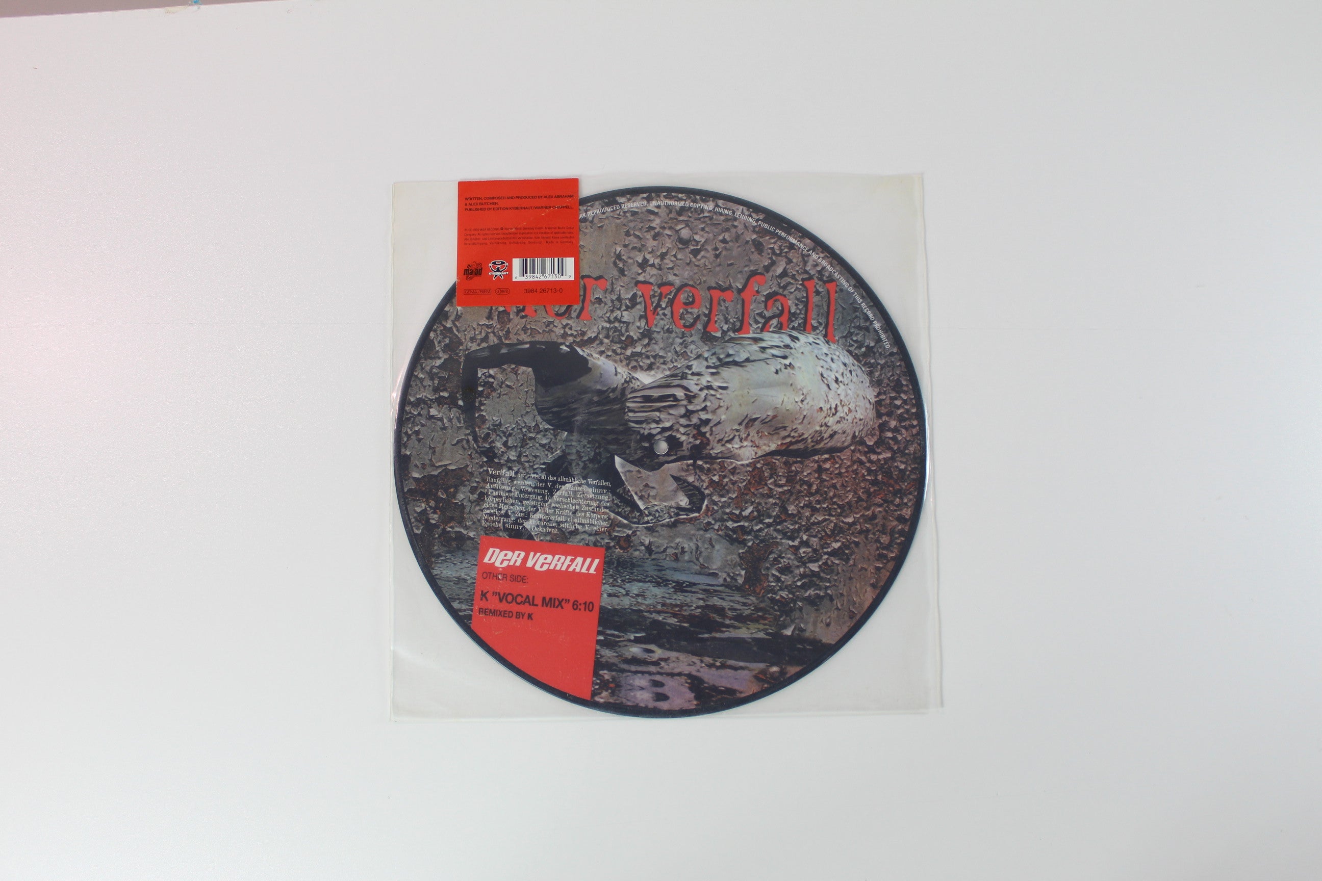 Der Verfall - Der Verfall Ltd. Picture Disc on Maad Records