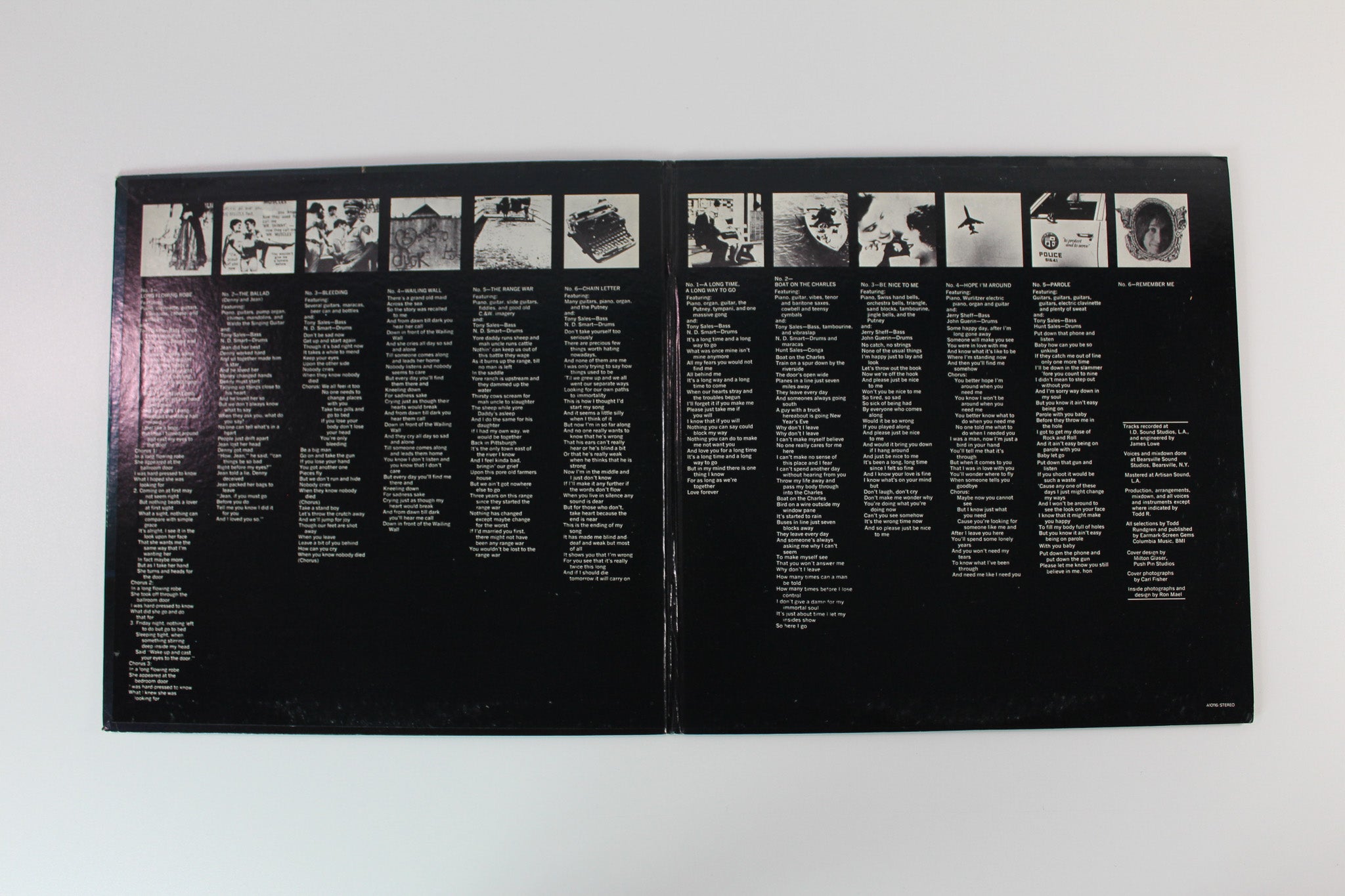 Runt - The Ballad Of Todd Rundgren on Bearsville / Ampex Records - Promo