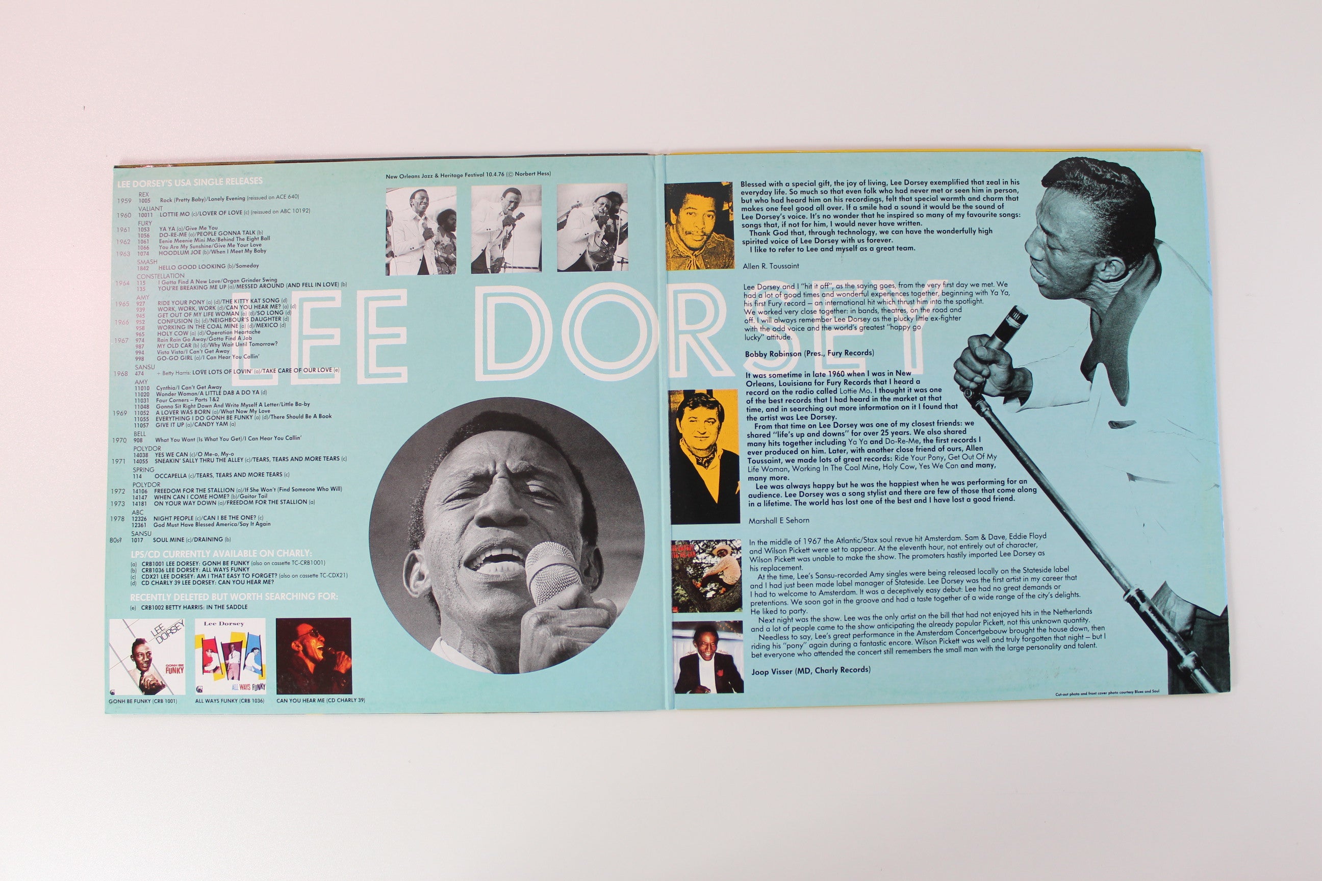 Lee Dorsey - Am I That Easy To Forget? on Charly R&B UK Press