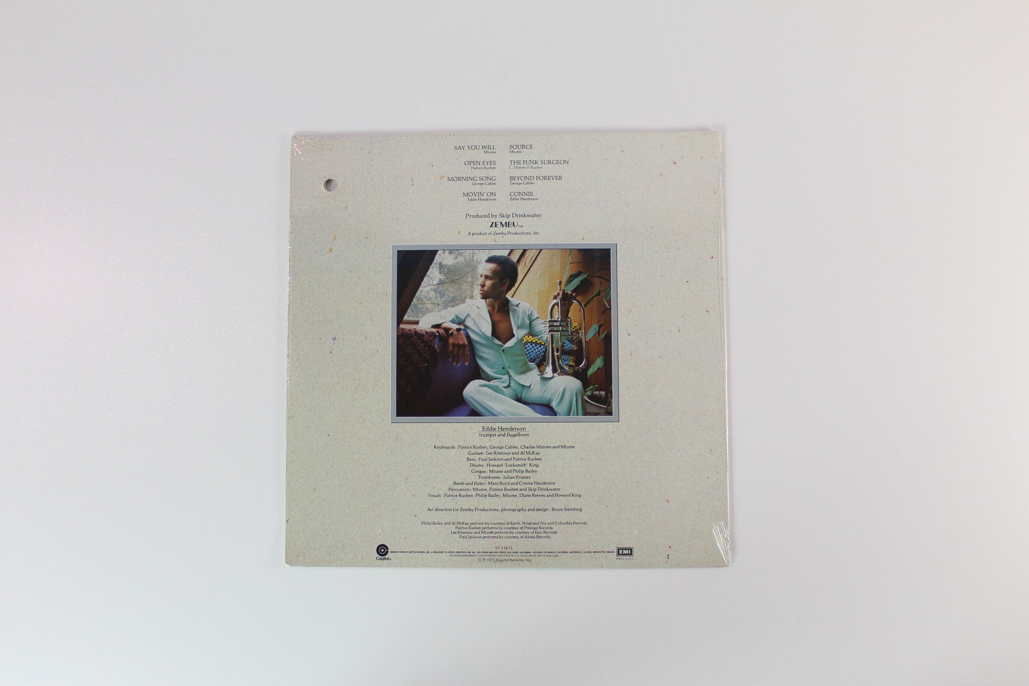 Eddie Henderson - Comin' Through on Capitol Records - Sealed
